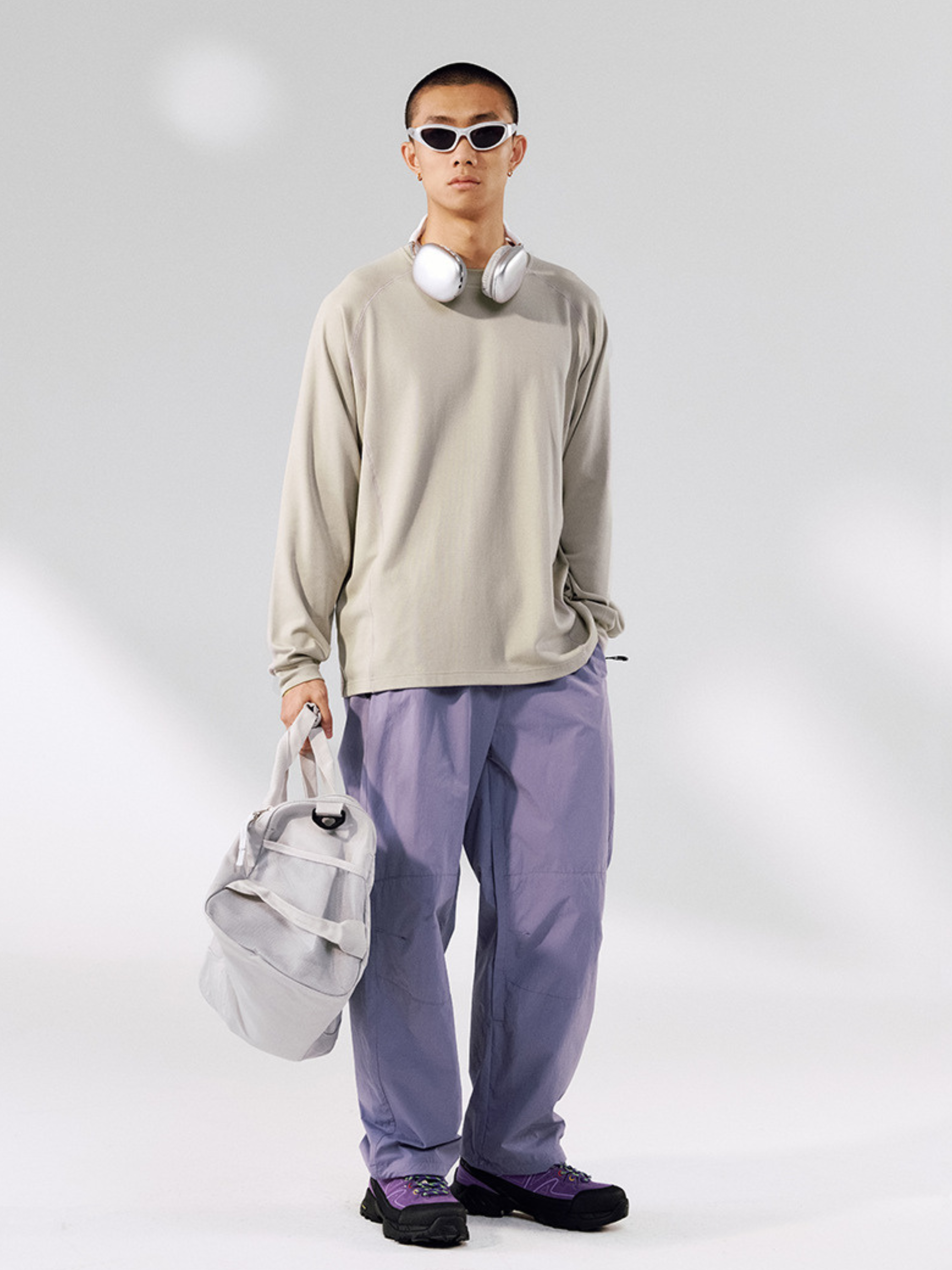 Harrow - Unisex TENCEL™ Modal Dual-Tone Long Sleeve Tee