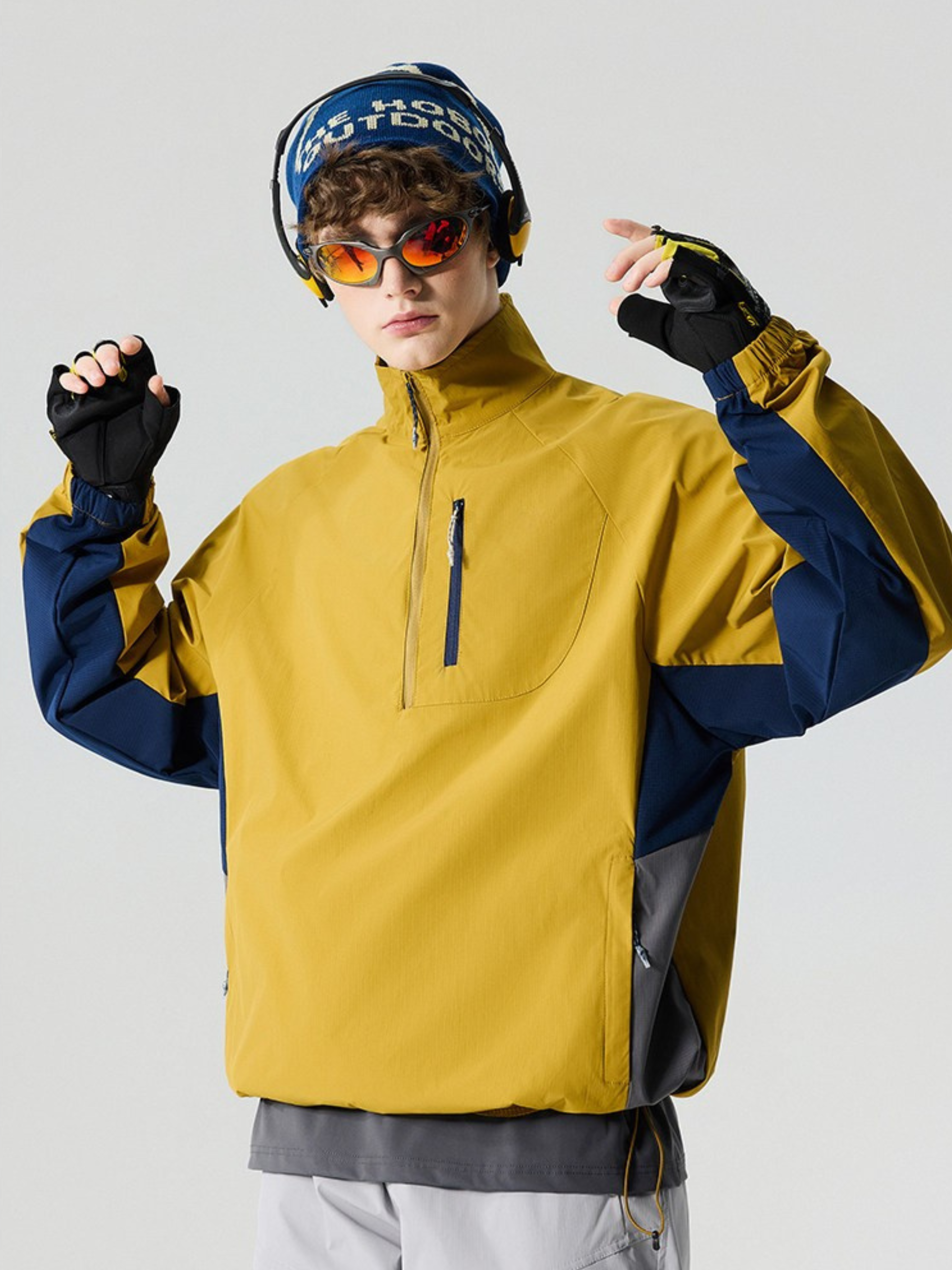 Glimmerfrost - Unisex Water-Repellent Stand Collar Jacket