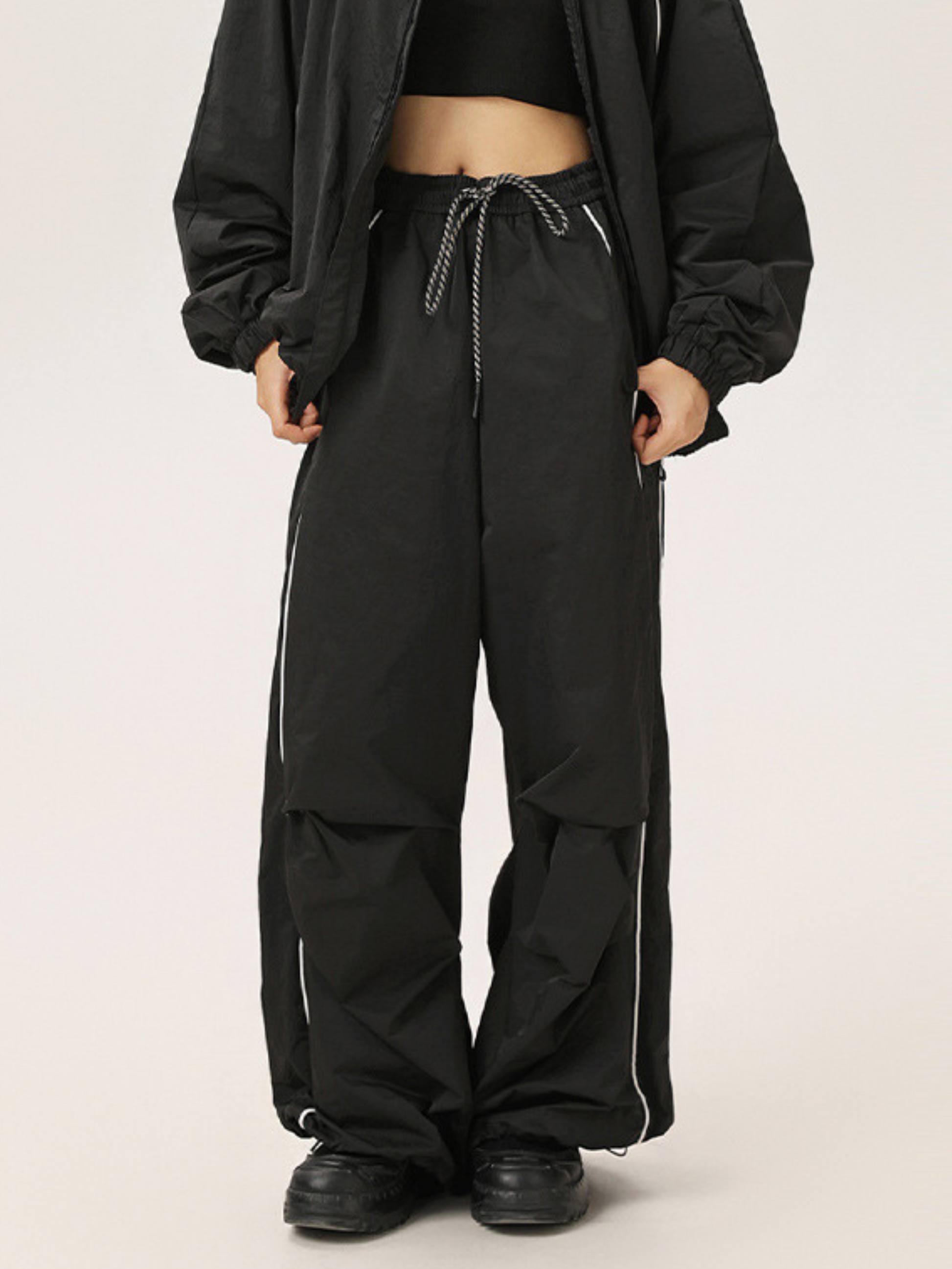 EaglePath - Unisex Ultra-Loose Paratrooper Pants for Camping & Urban Wear GONGGAR SPORTS