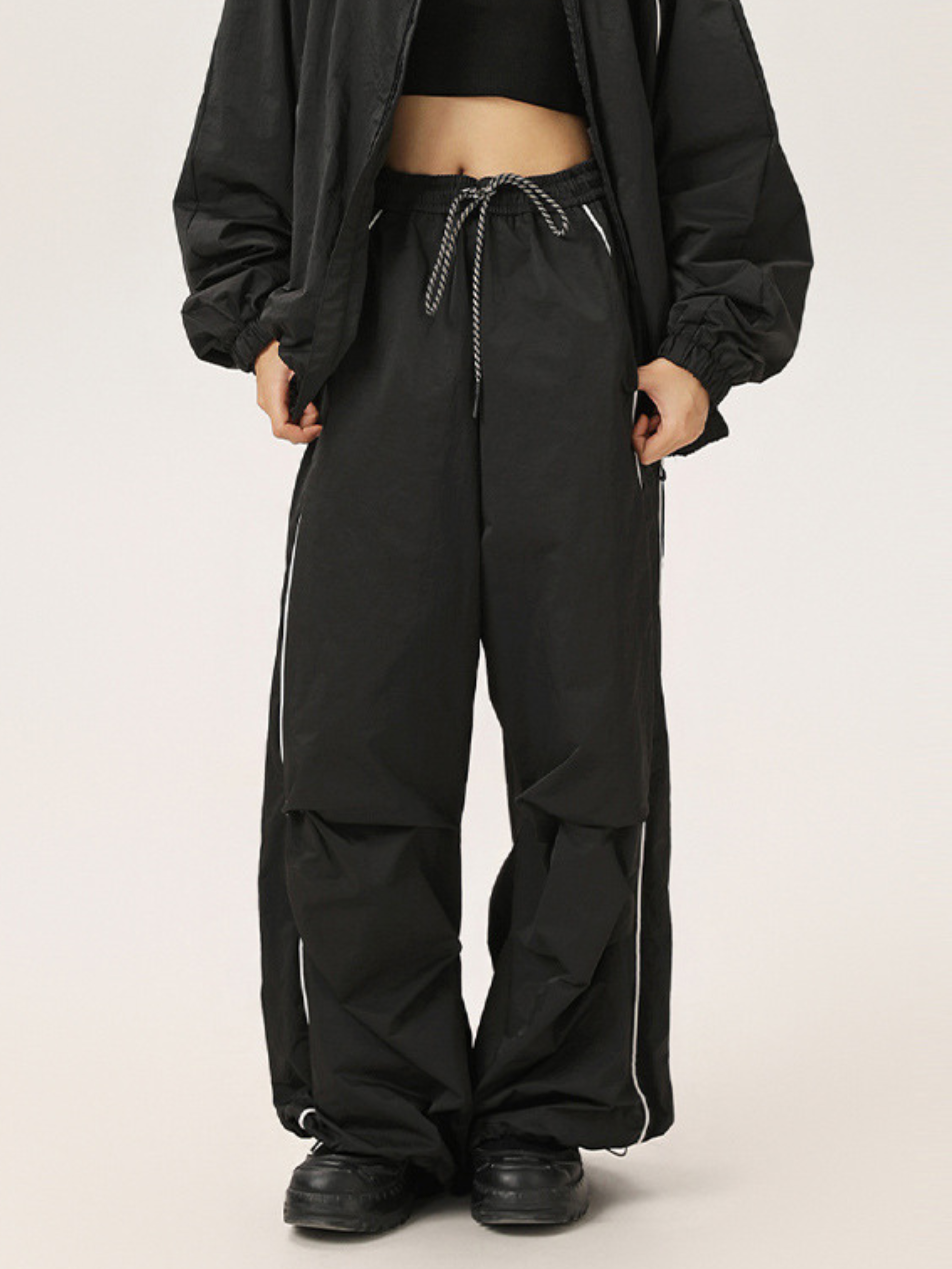 EaglePath - Unisex Ultra-Loose Paratrooper Pants for Camping & Urban Wear GONGGAR SPORTS