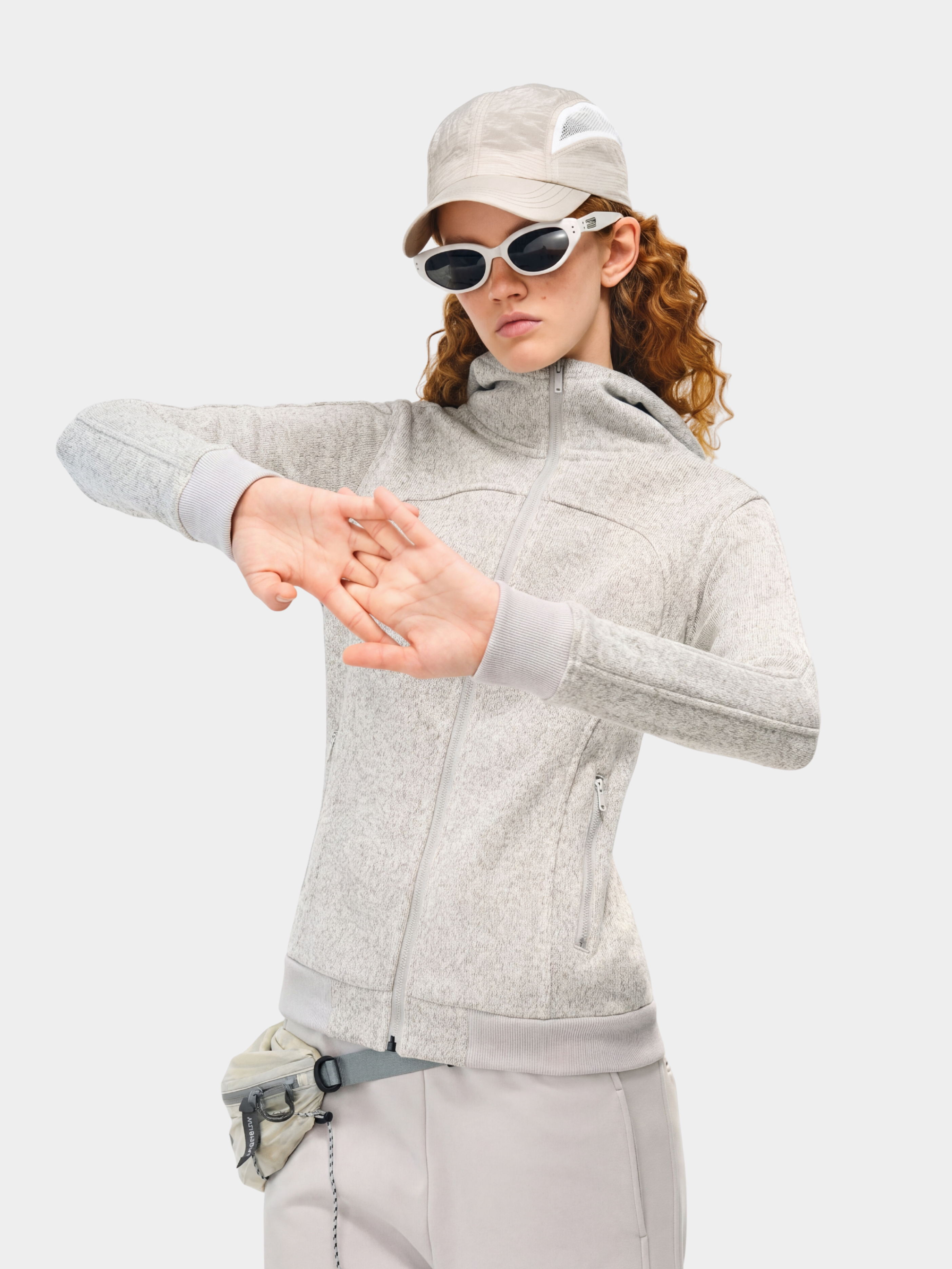 Ravenstorm - Women's Thermal Slim-Fit Hooded Short Jacket