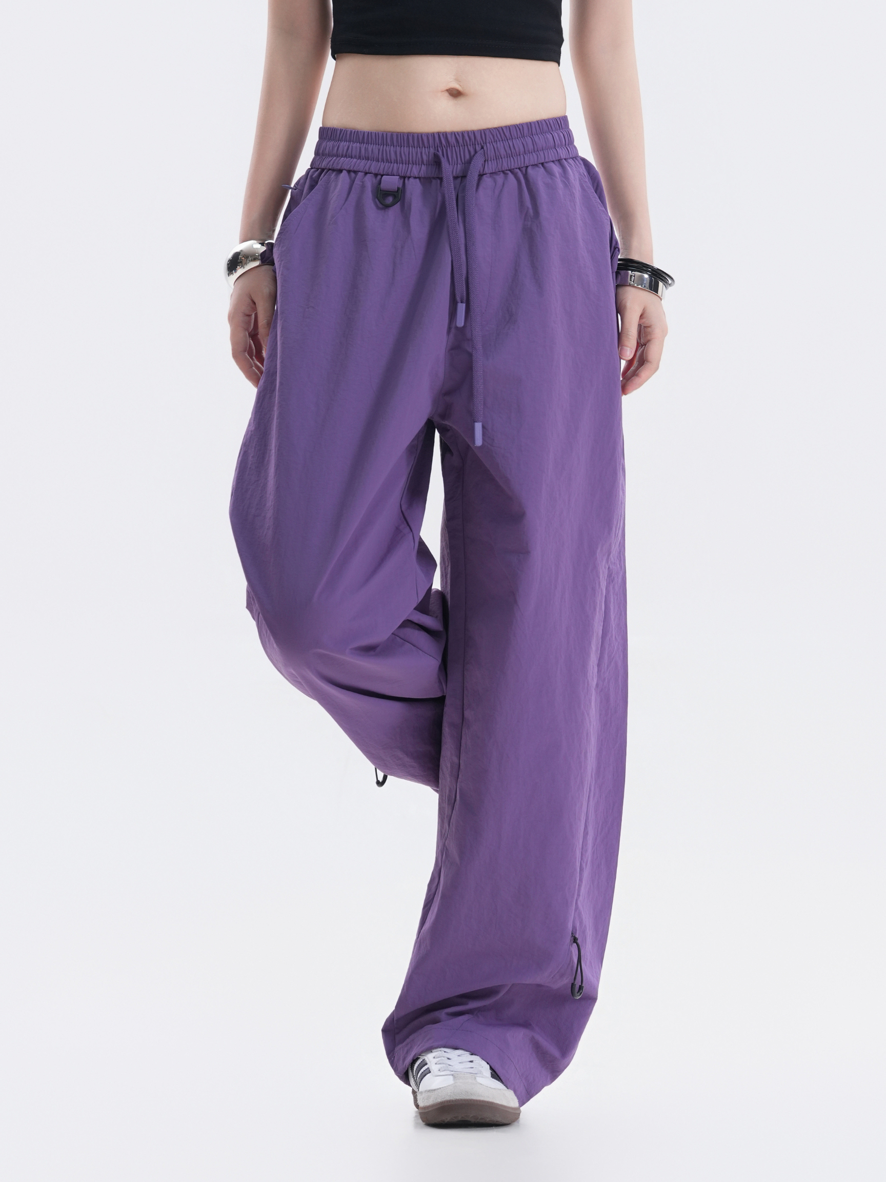 Lithe - Women's Quick-Dry Straight-Leg Cargo Jogger Pants