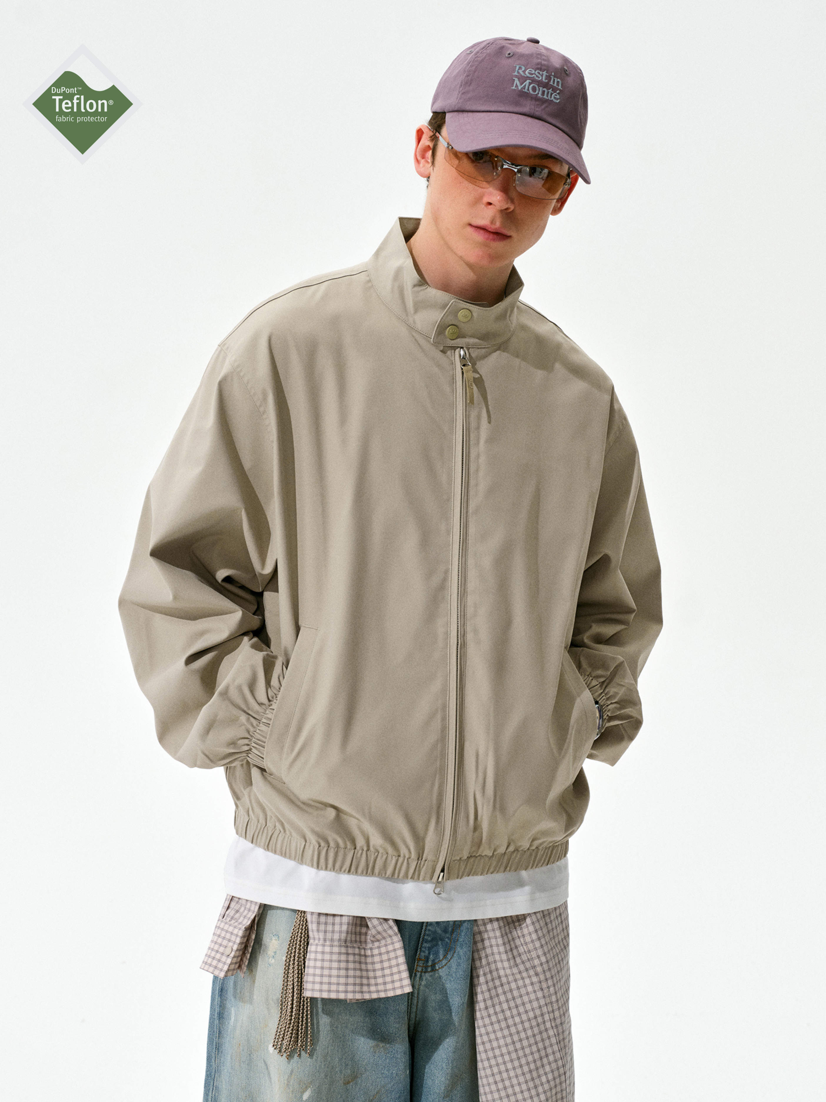 Frostflare - Men's Teflon® Water-Repellent Stand-Collar Harrington Jacket