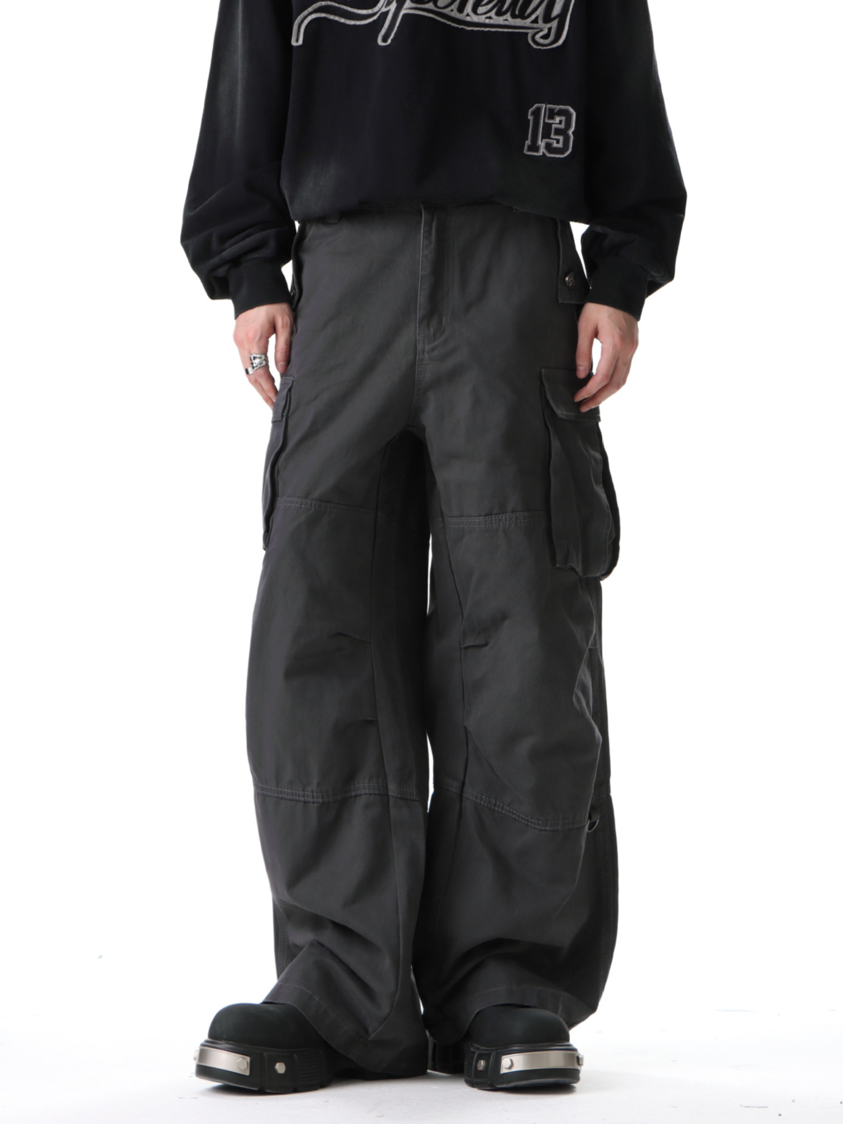 WindTarp - Men's Vintage Wide-Leg Pants GONGGAR SPORTS