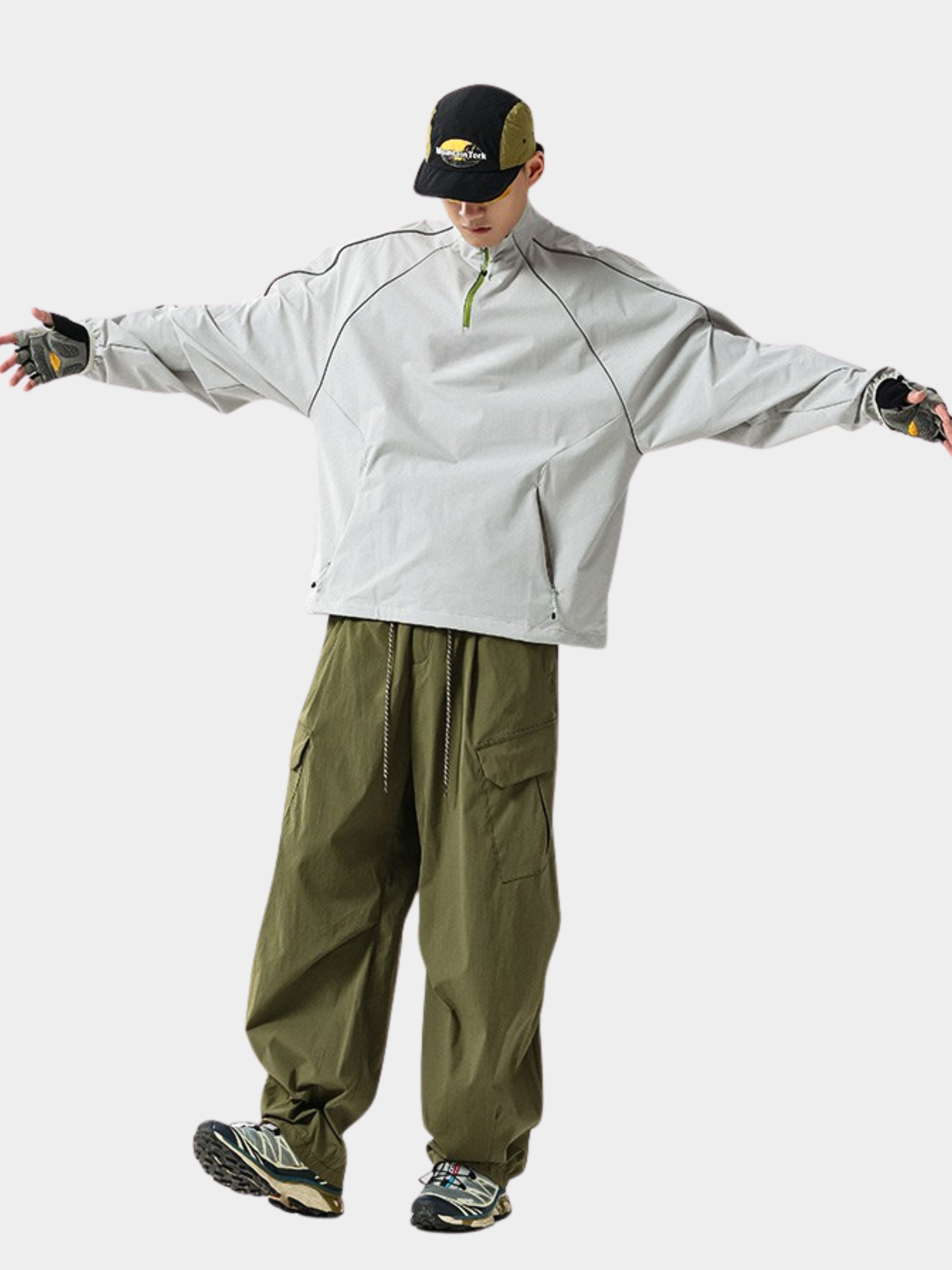 EchoScope - Windproof & Quick-Dry Pullover Flight Jacket