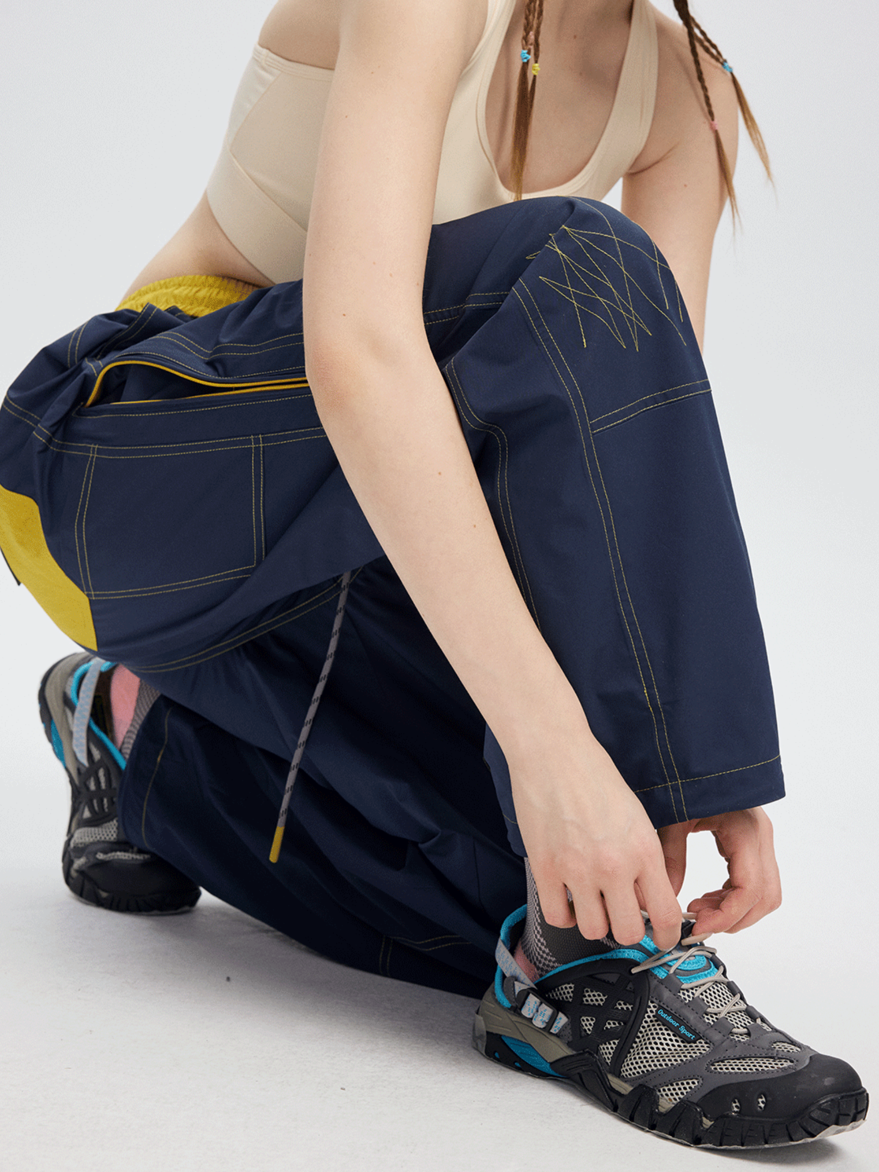 CragEdge - Women's Water-Repellent Quick-Dry Paratrooper Pants