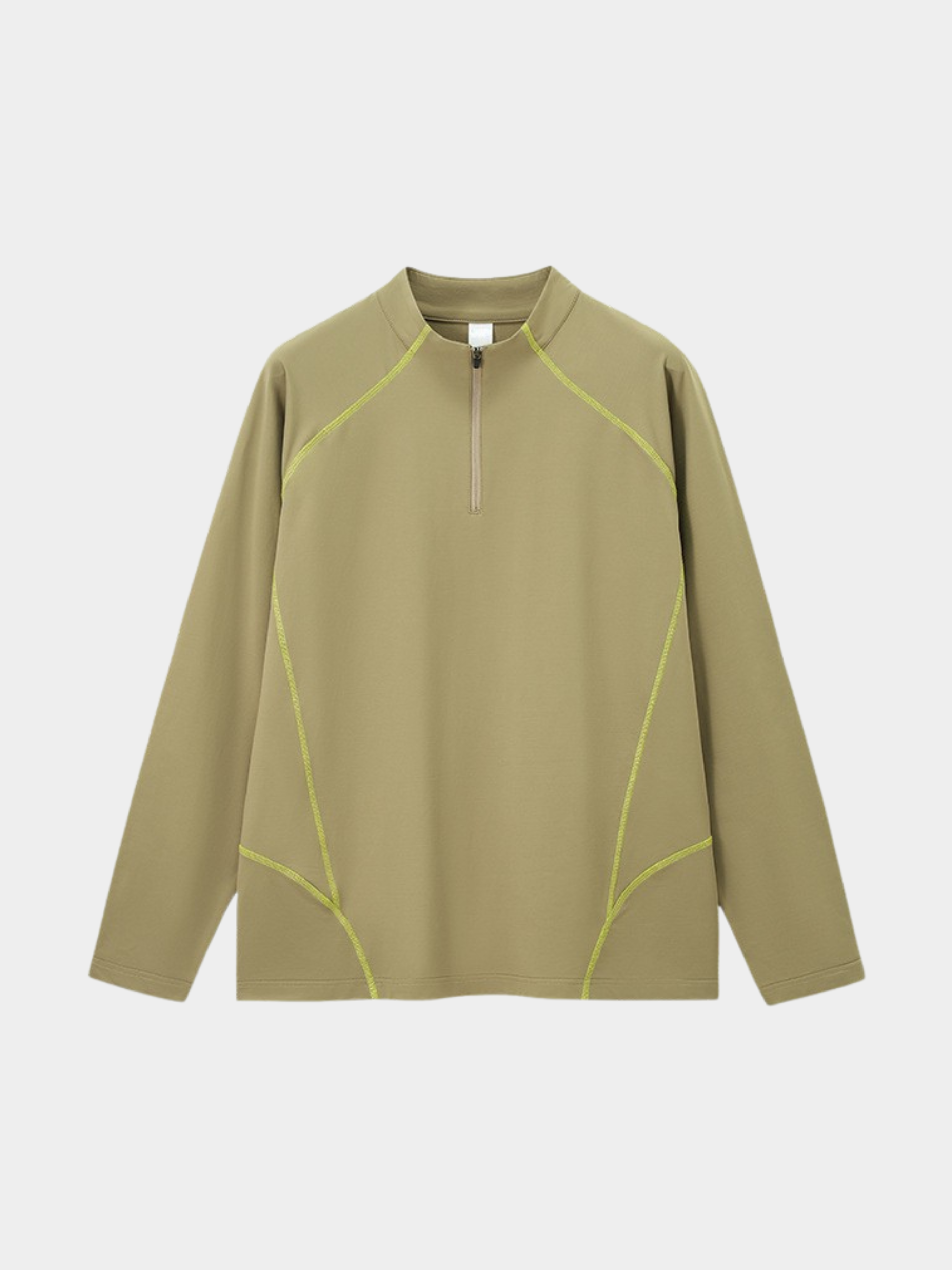 HeatCoat - Men's Windproof High-Neck Half-Zip Base Layer