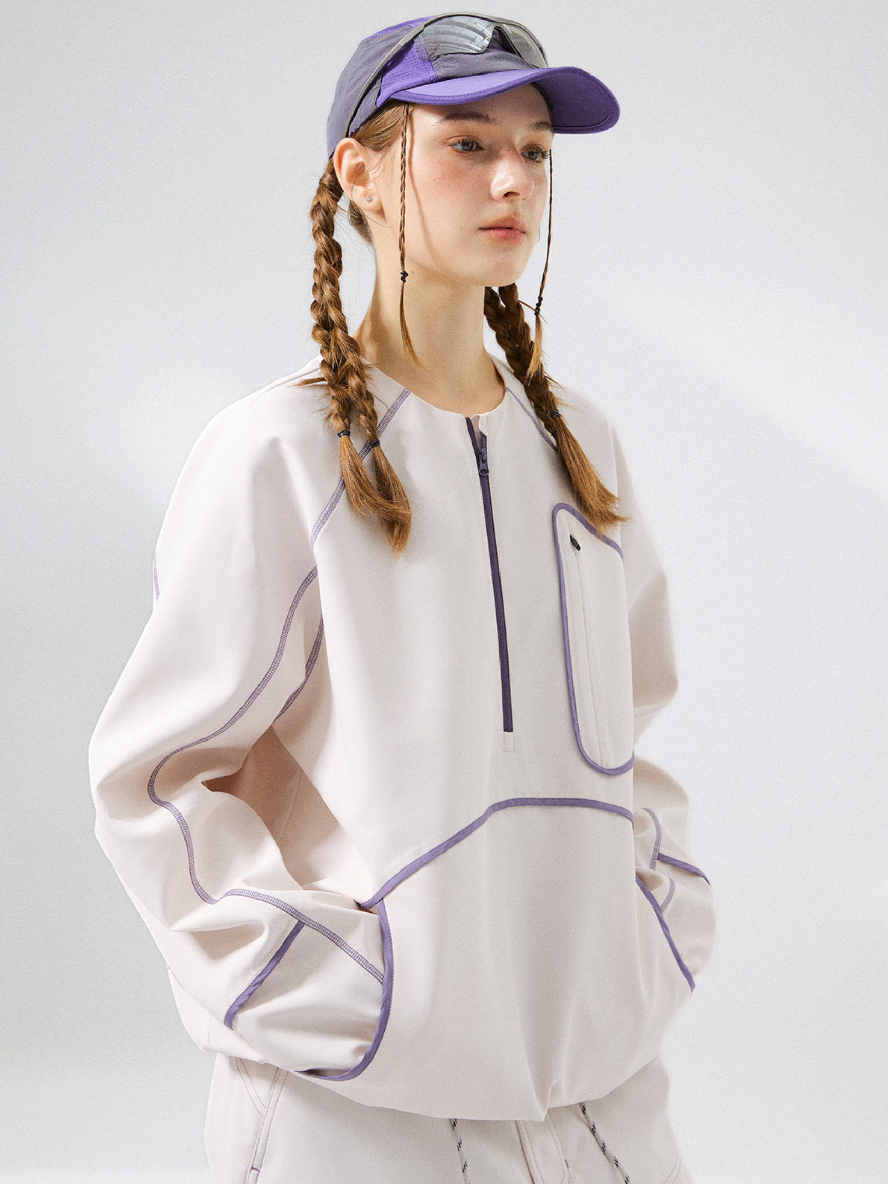 Feather - Functional Wind-Resistant Water-Repellent Pullover Jacket