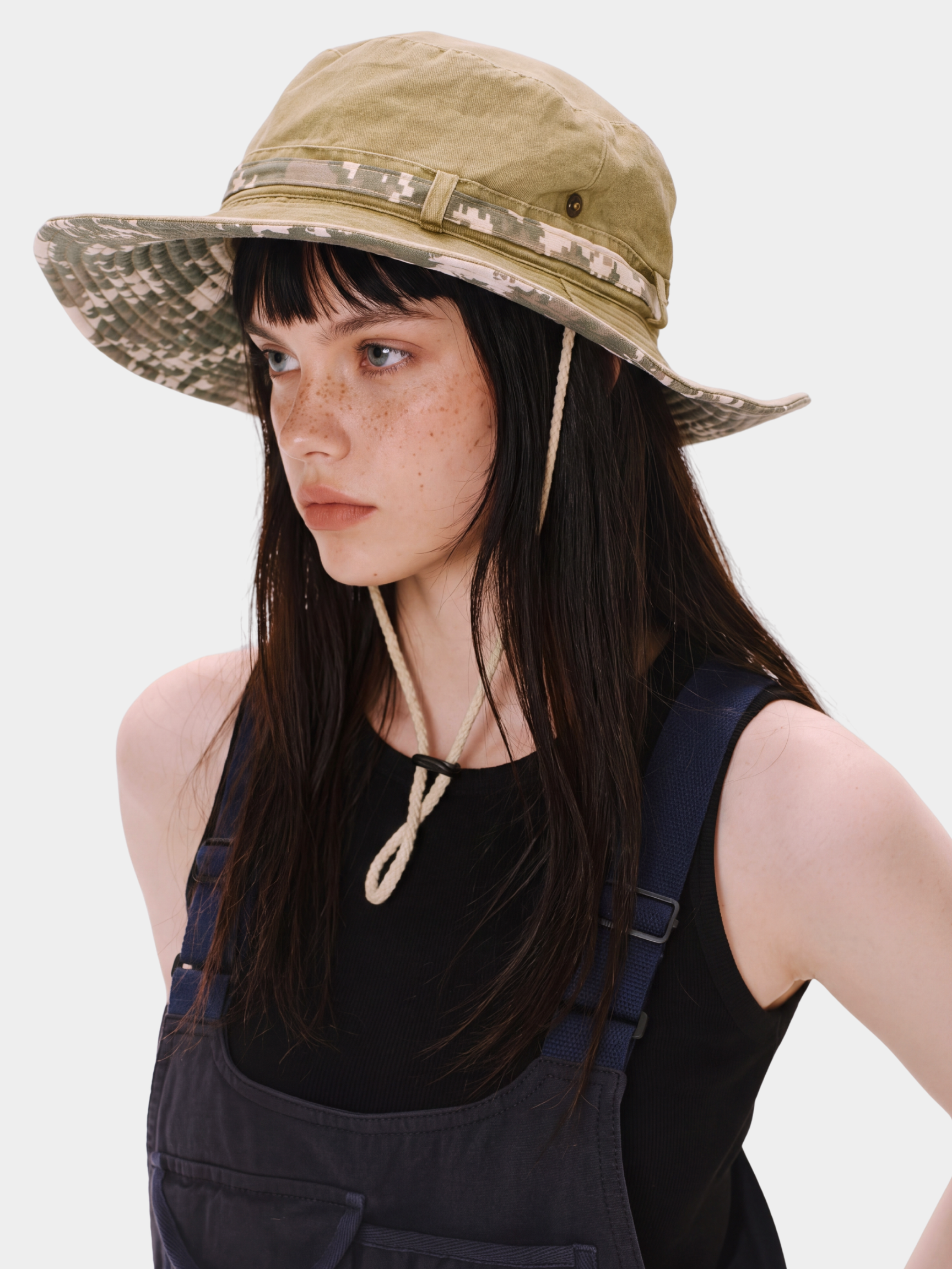 FadeCam - UPF50+ Protection Washed Camouflage Sun Bucket Hat