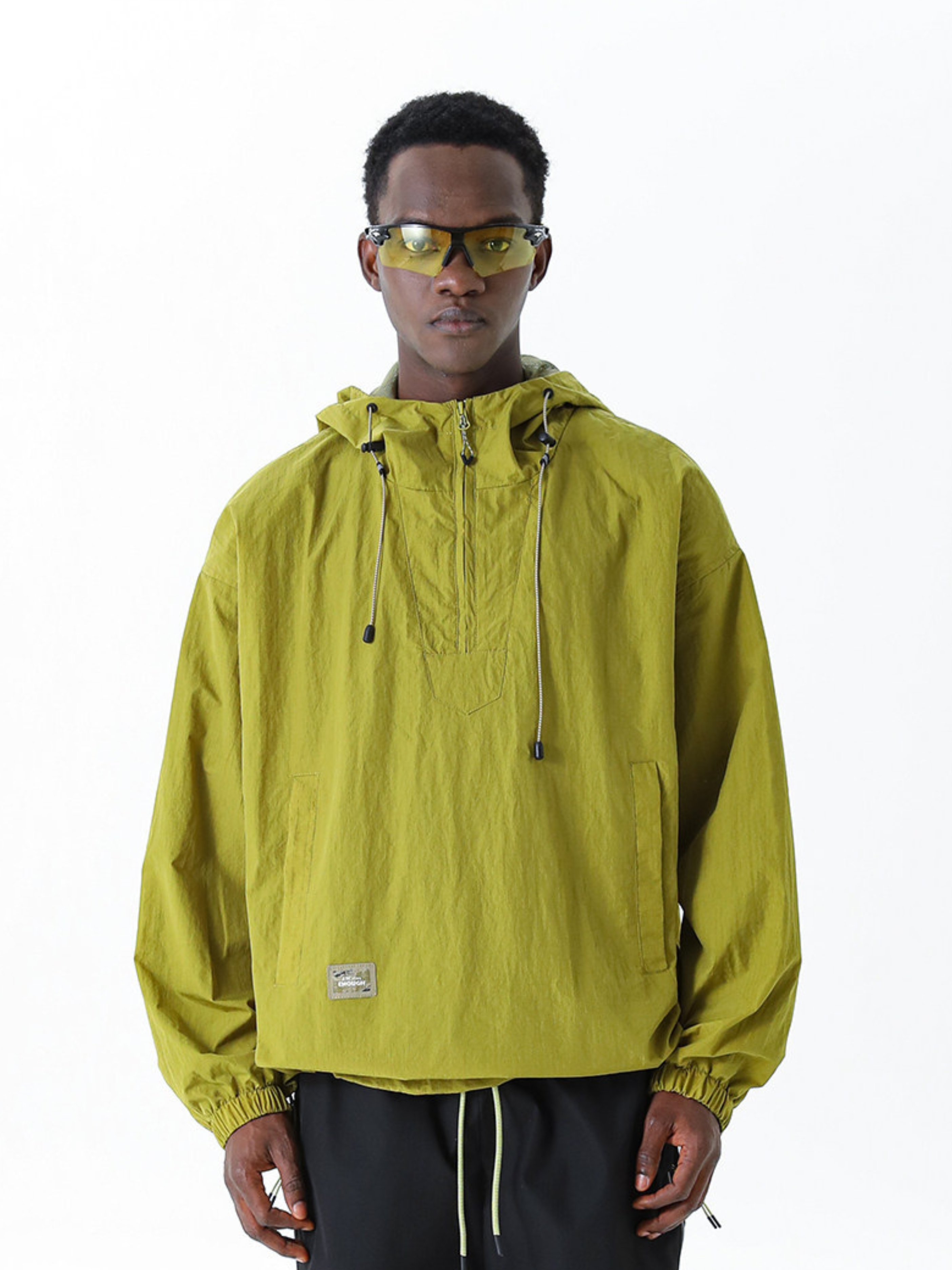 EdgePack - Unisex Half-Zip Water-Repellent Hooded Jacket