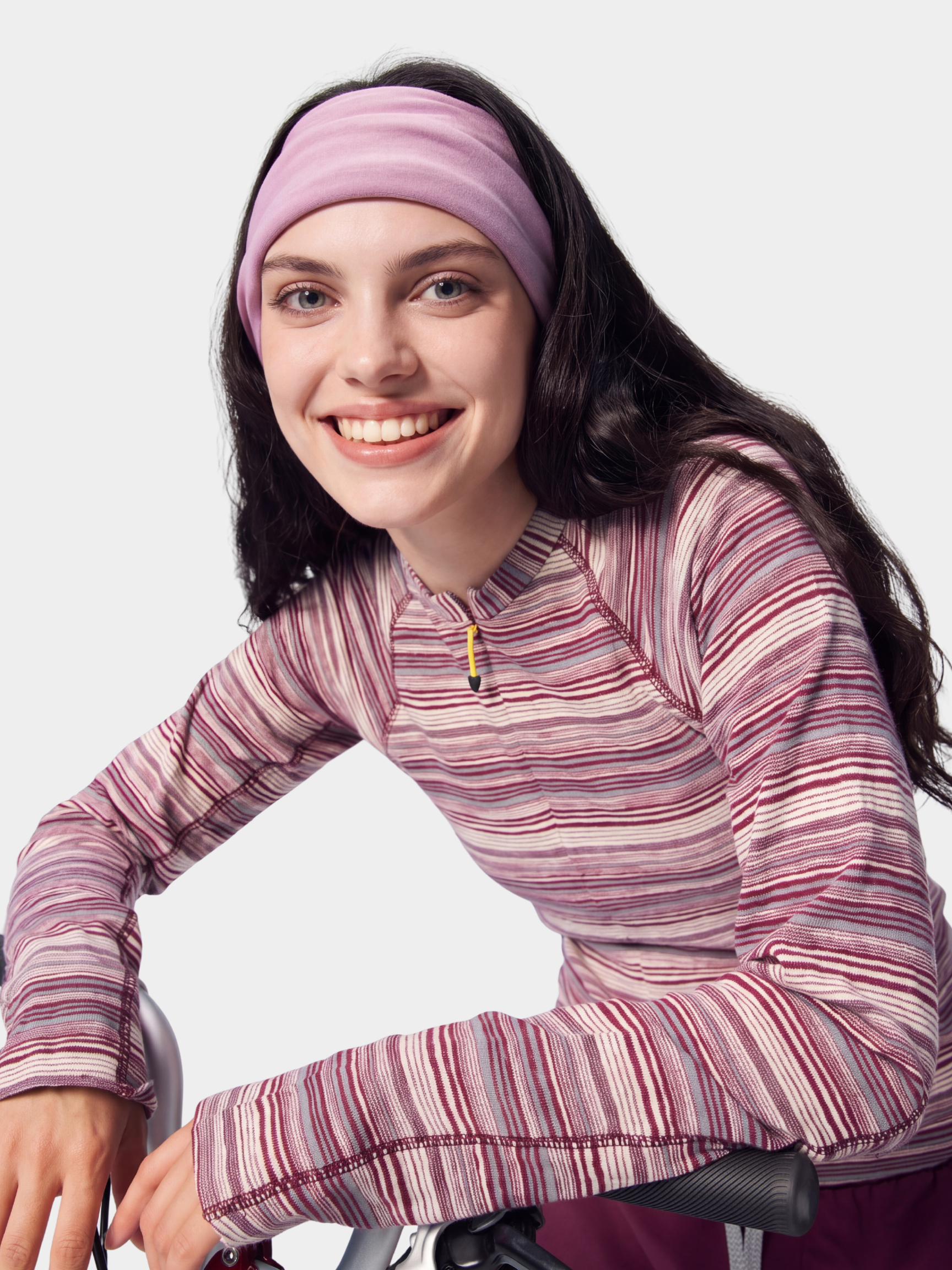 FitDrift - Women's Soft Breathable Slim-Fit Striped T-Shirt