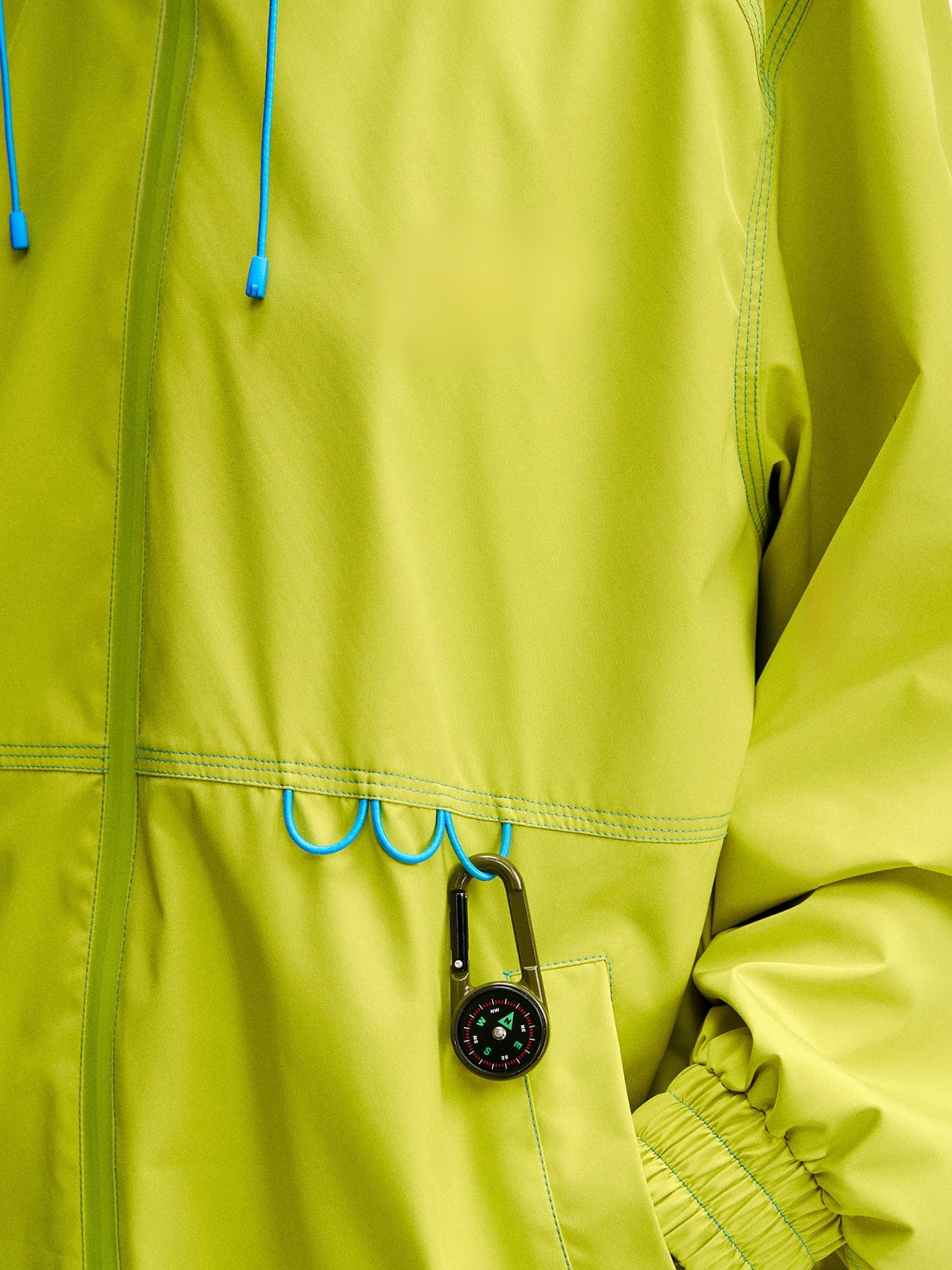 EchoDeck - Teflon® Triple-Defense Colorblock Drawstring Jacket