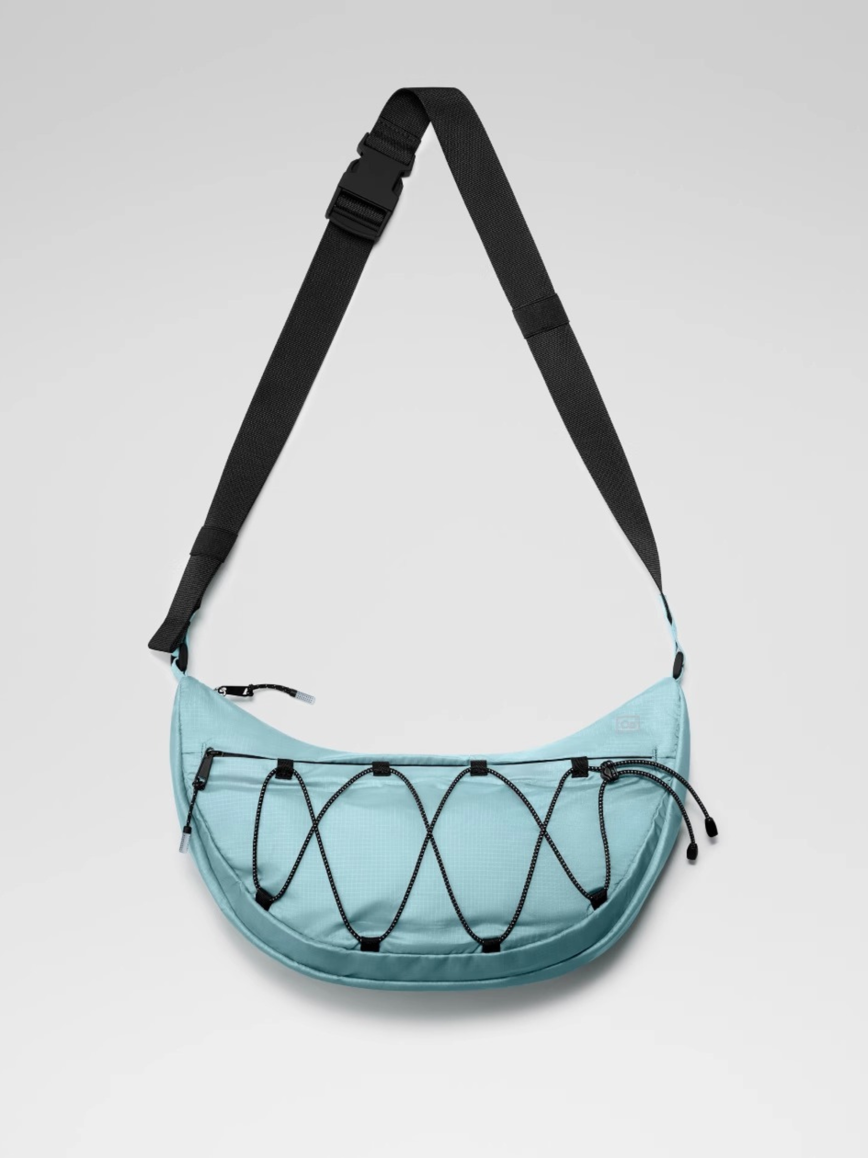 Dunebluff - Portable Crescent Canvas Crossbody Waist Bag