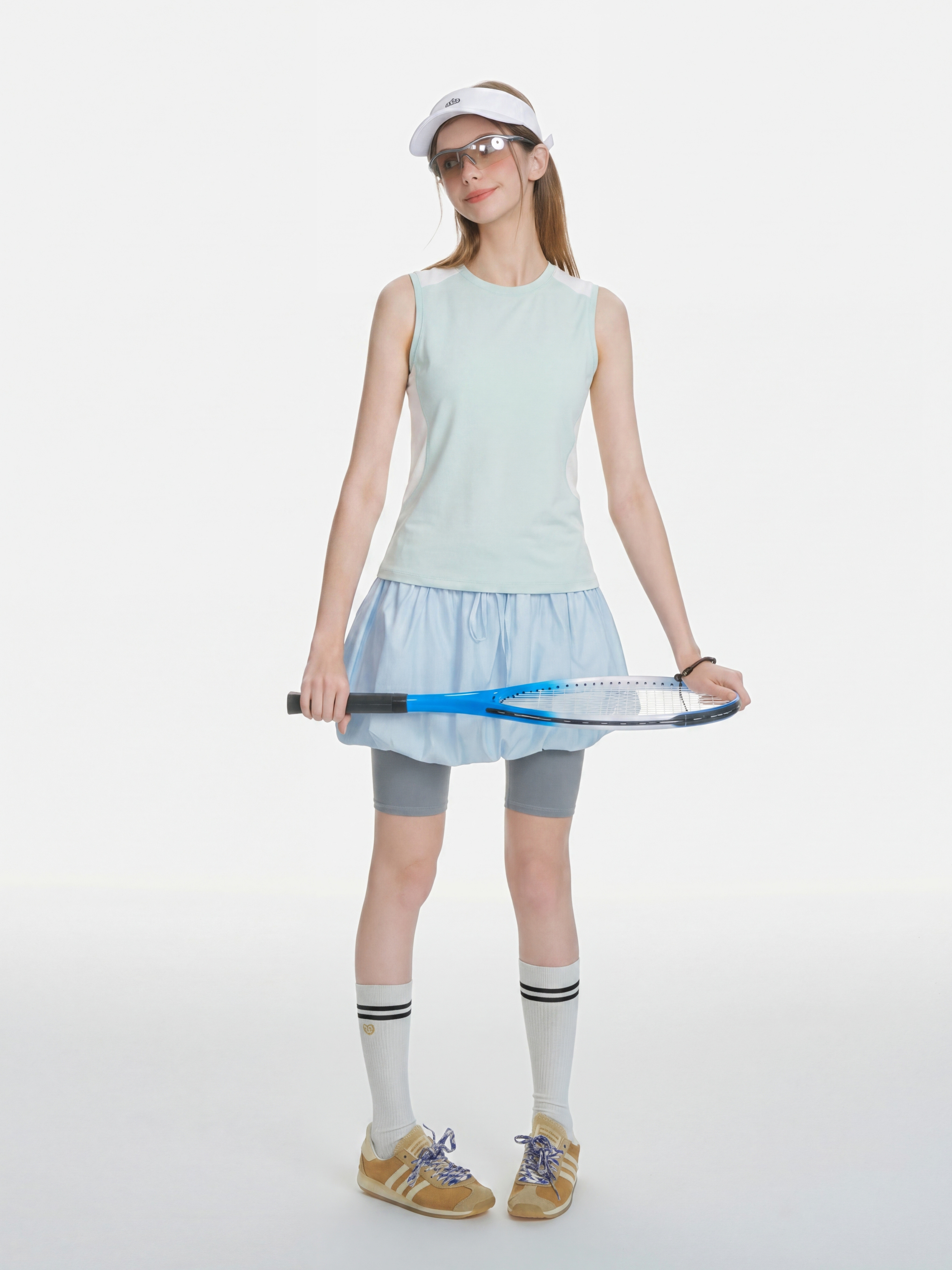 Ashvision - Women's Cooling Mesh Quick-Dry Performance Tank Top