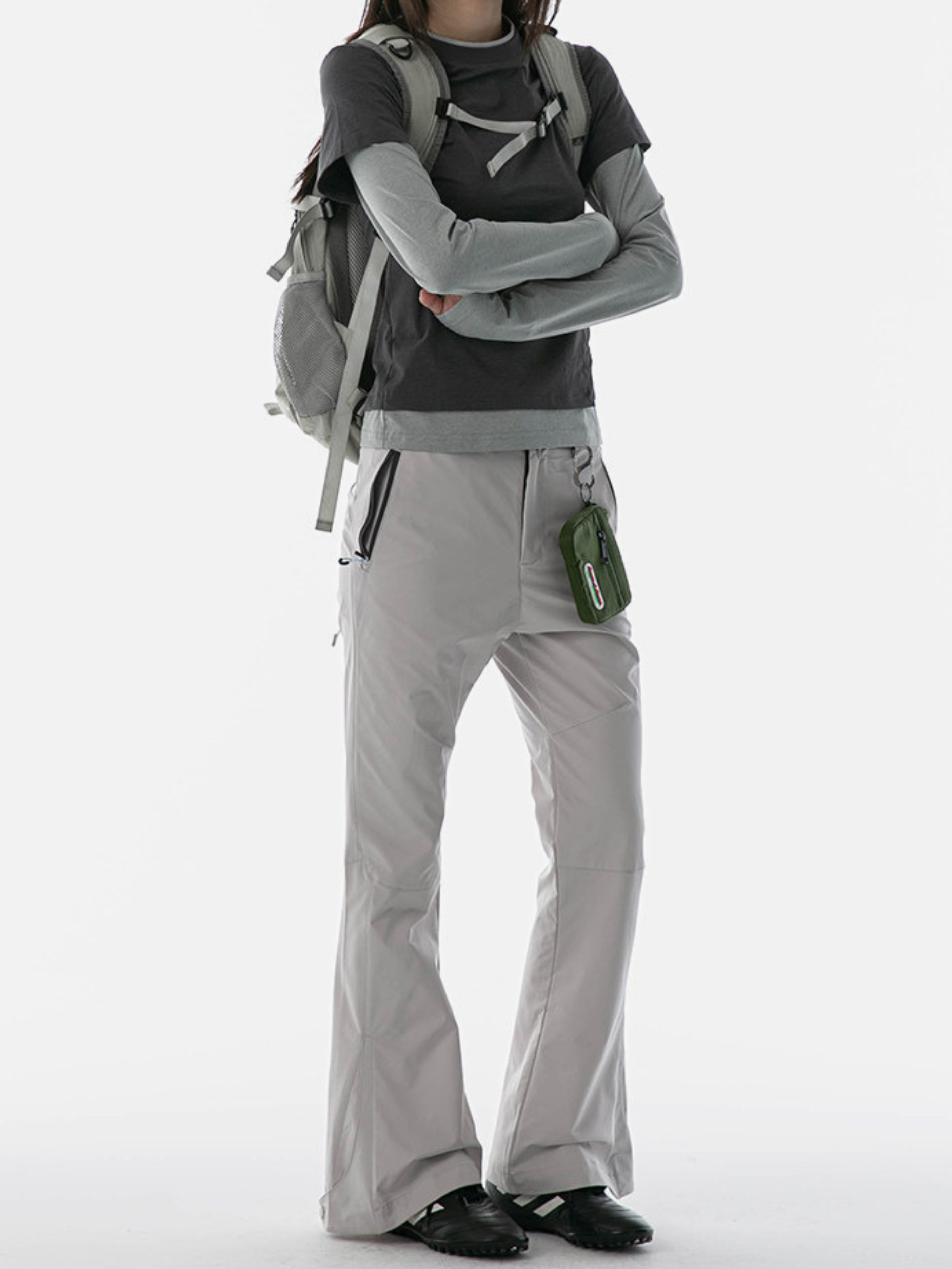 Northfrost - Women's Water-Repellent Quick-Dry Flared Wide-Leg Pants