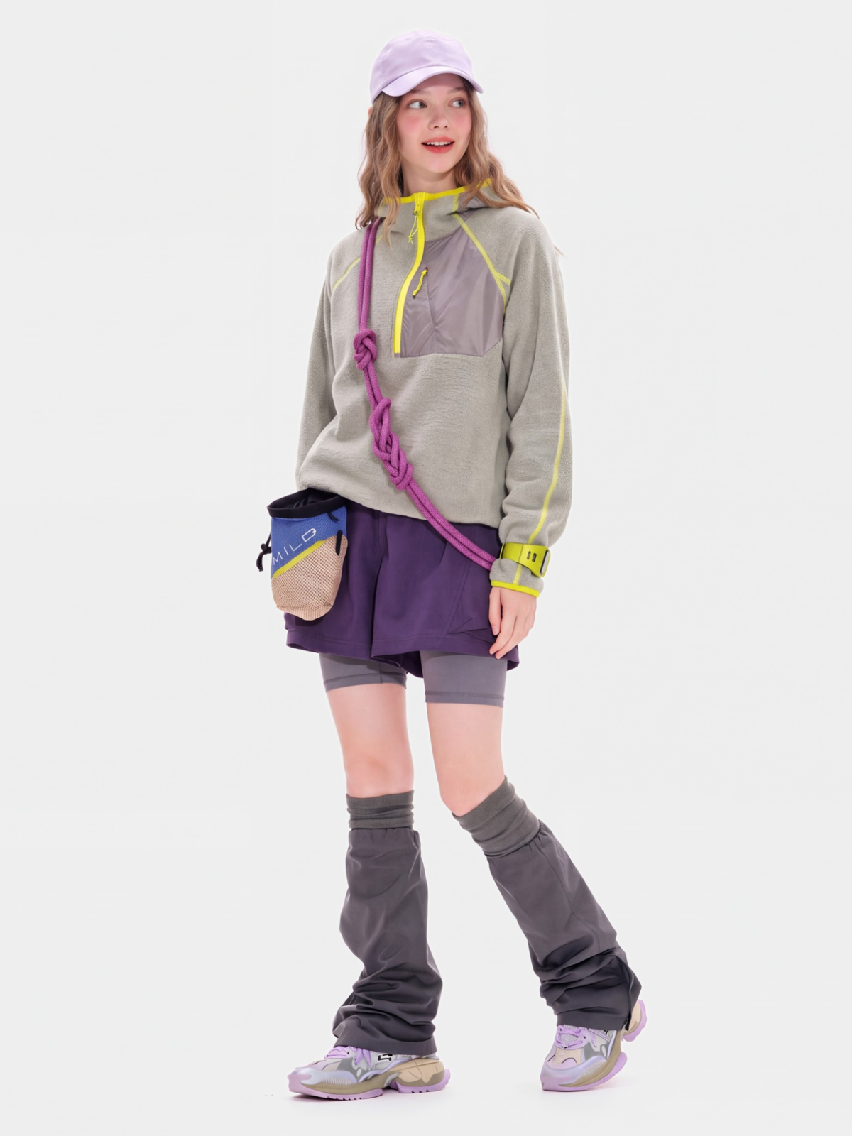 LiteDrift - Unisex Lightweight Textured Fleece Hooded Sweatshirt