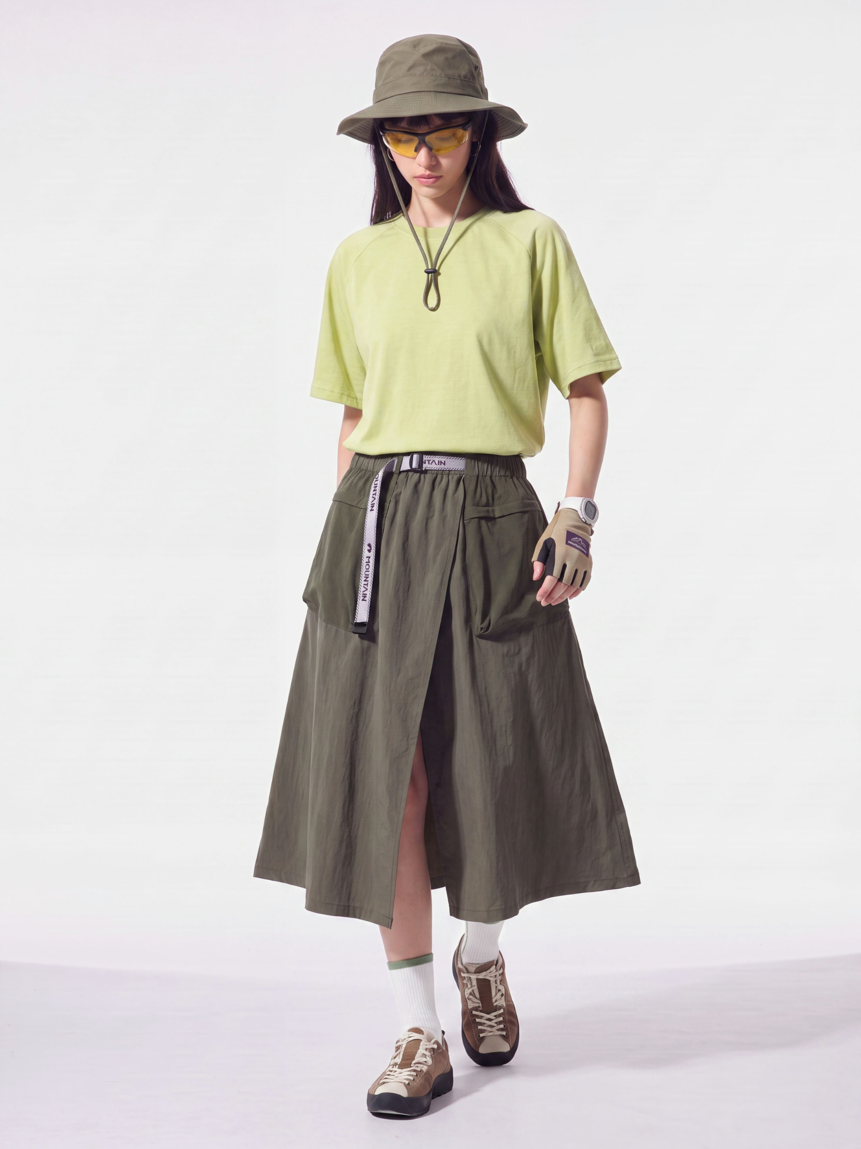 FloatDual - Women's Water-Repellent Quick-Dry Color-Block Outdoor Skirt