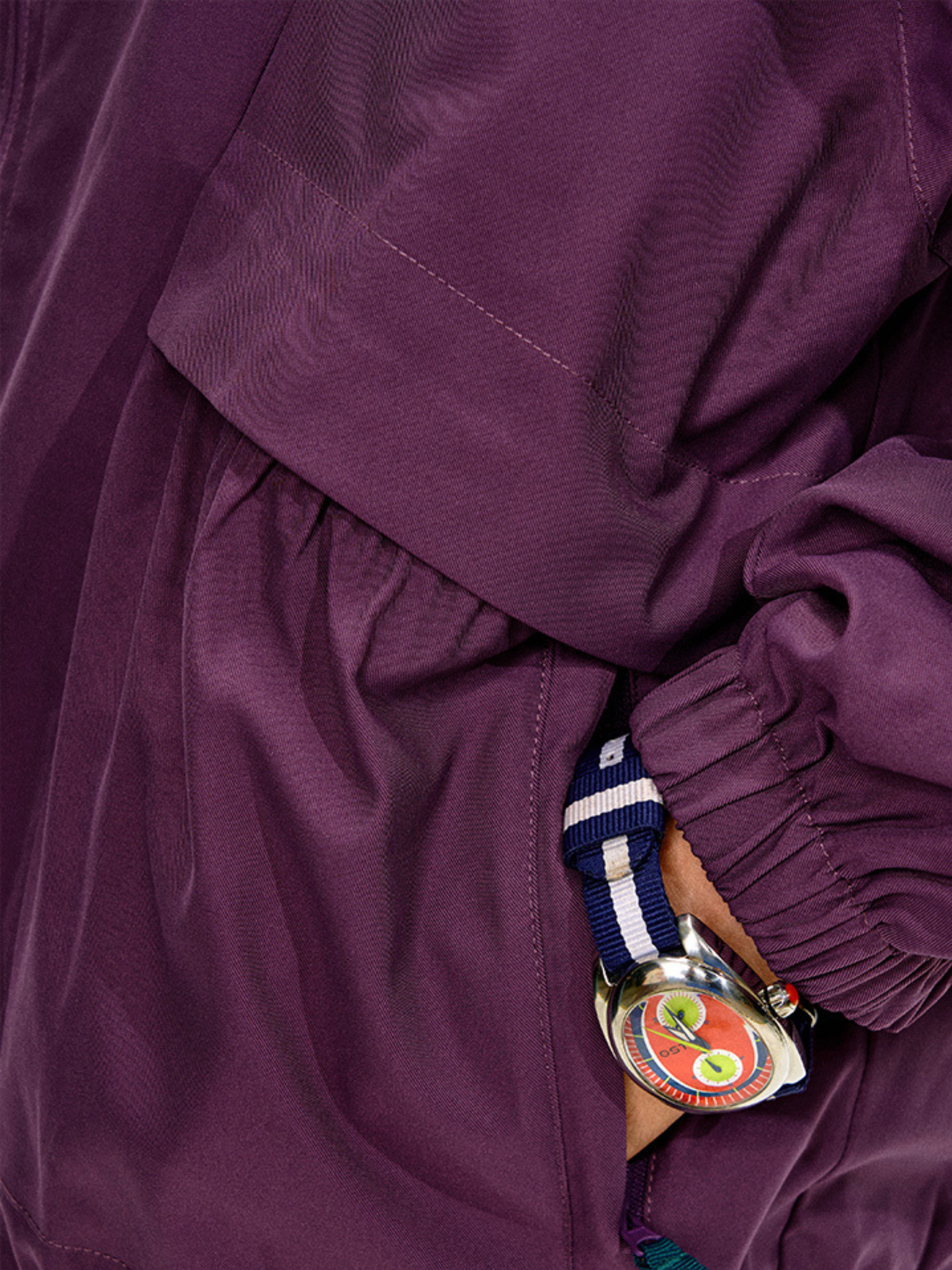 Firewhisper - Unisex Colorblock Stand-Collar Harrington Jacket