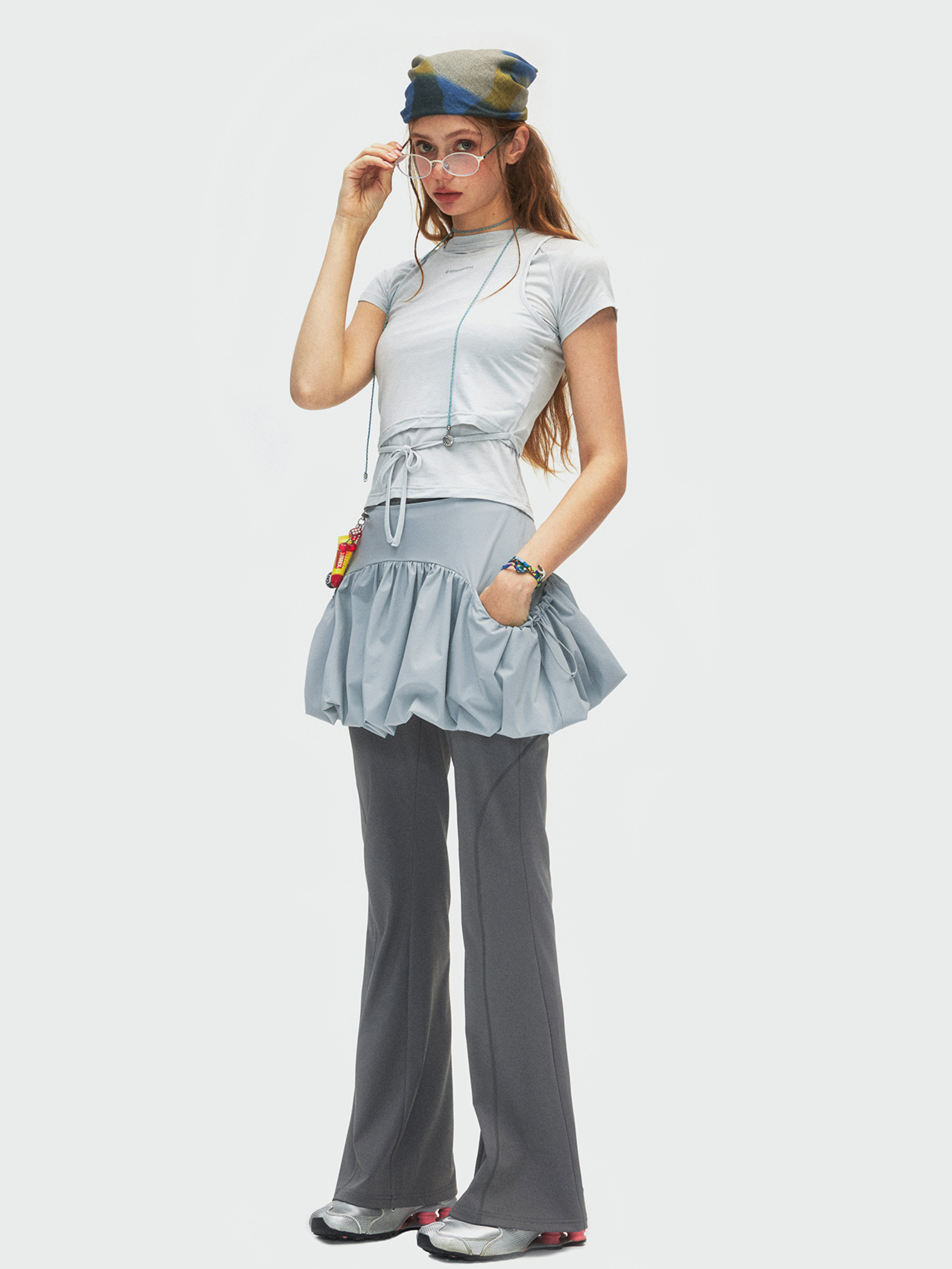 Aquanest - Women's Side-Zip Tulip Sports Skirt