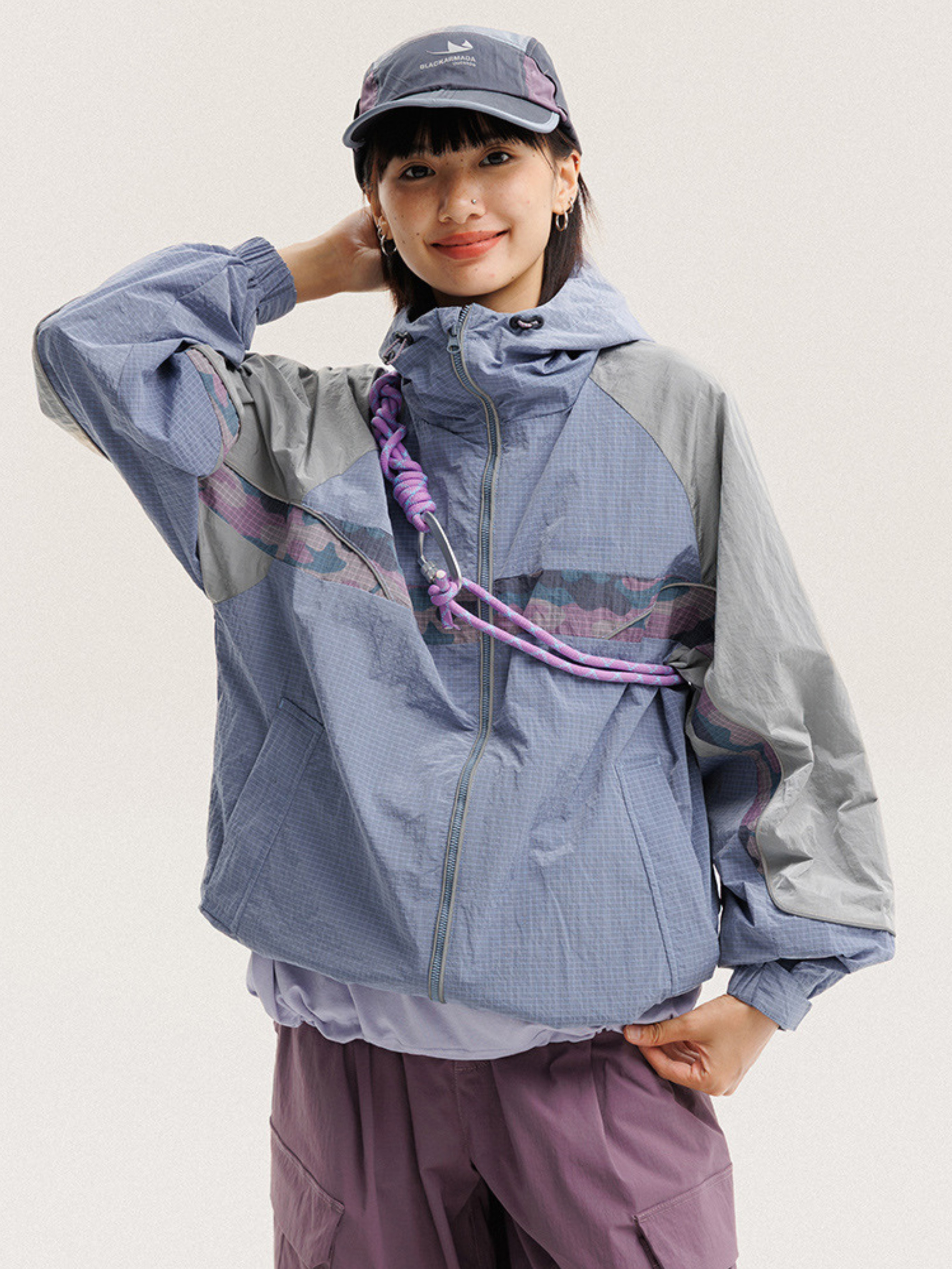 Skyward - Unisex Reflective Outdoor Hooded Jacket