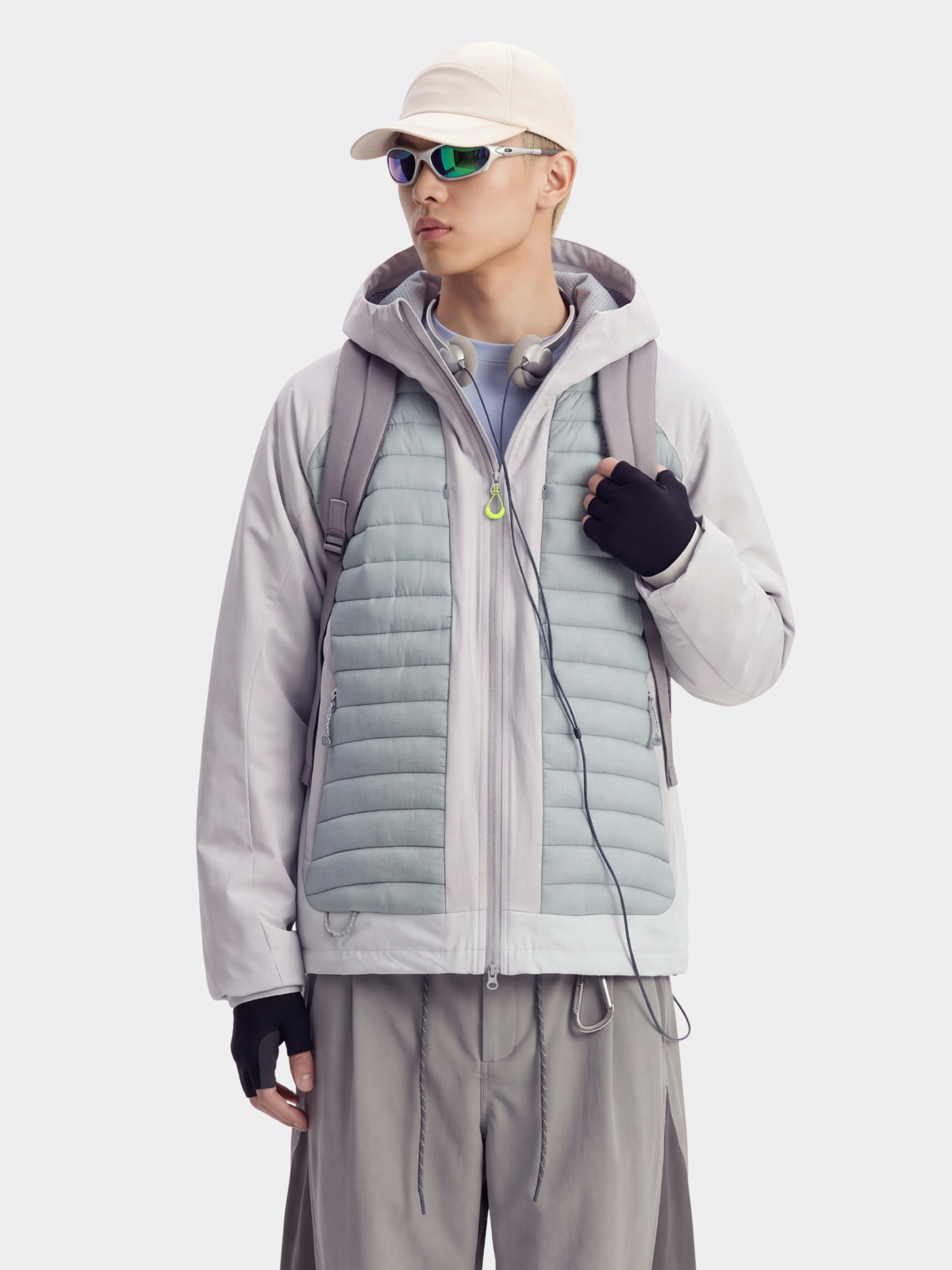 QuiltMist - Men's Water-Repellent Windproof Sorona® Insulated Jacket