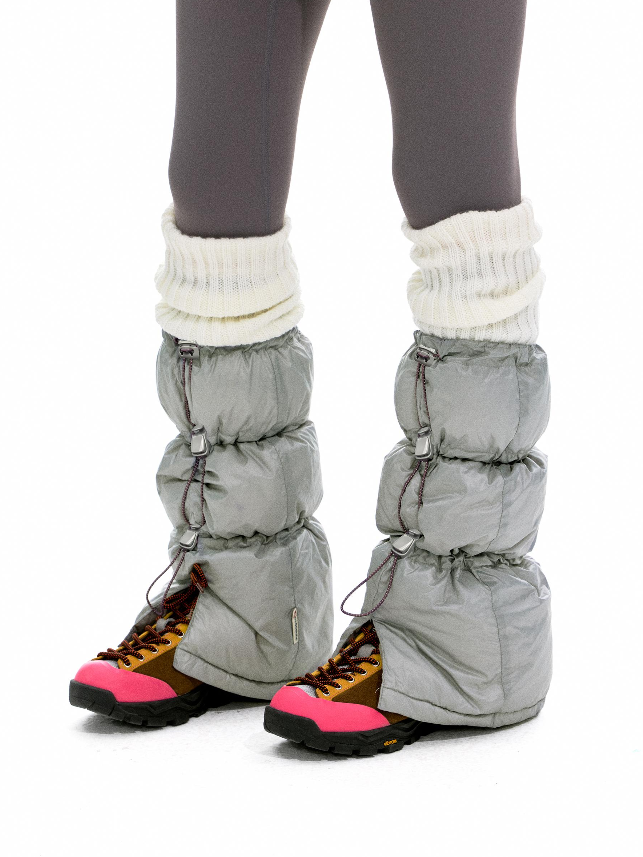 Dustbreeze - Water-Repellent 800FP White Duck Down Thermal Leg Warmers