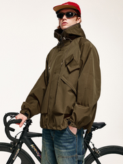 Sunspire - Unisex Teflon™ Triple-Proof Functional Pocket Shell Jacket