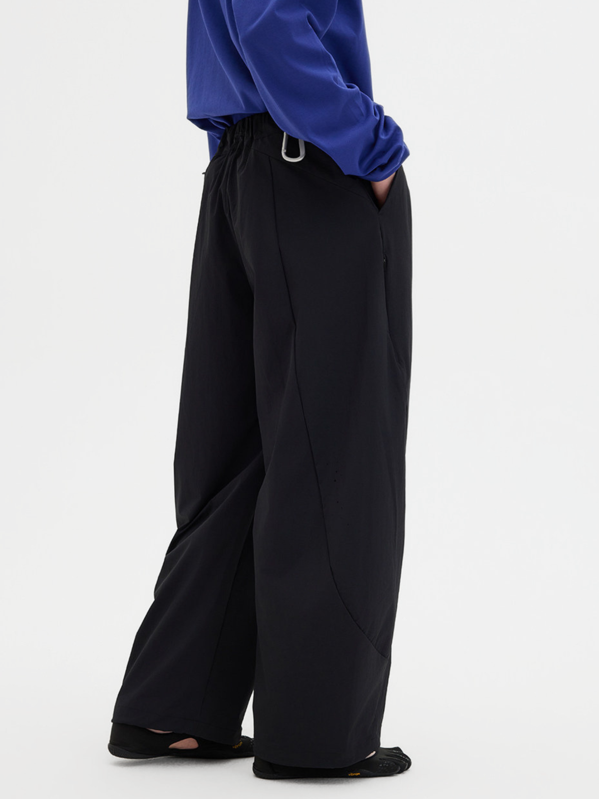 WrapMist - Breathable Cool-Touch Antibacterial Curved-Leg Utility Pants