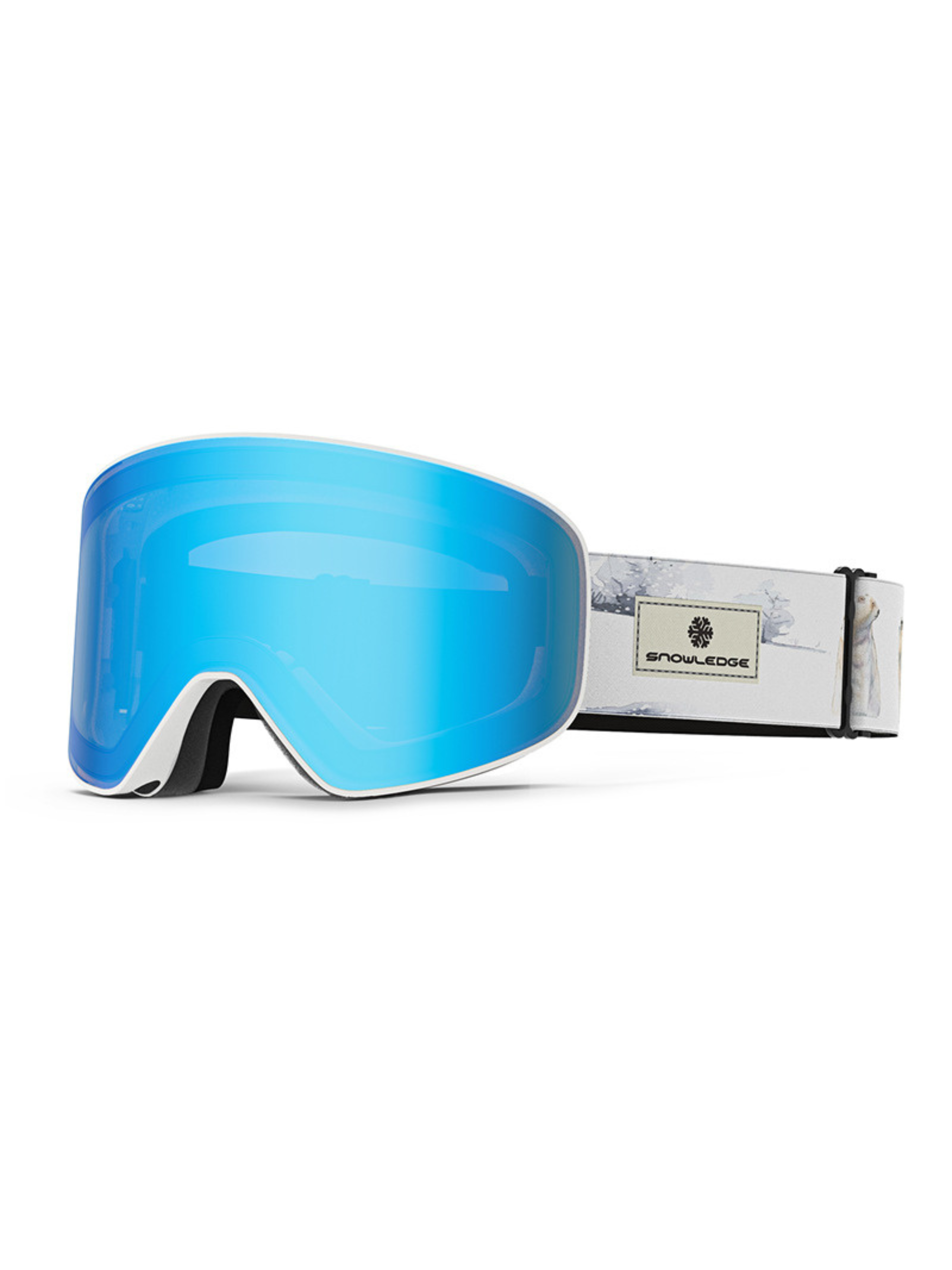 LightPouch - Frameless Dual-Layer Anti-Fog UV-Proof Ski Goggles