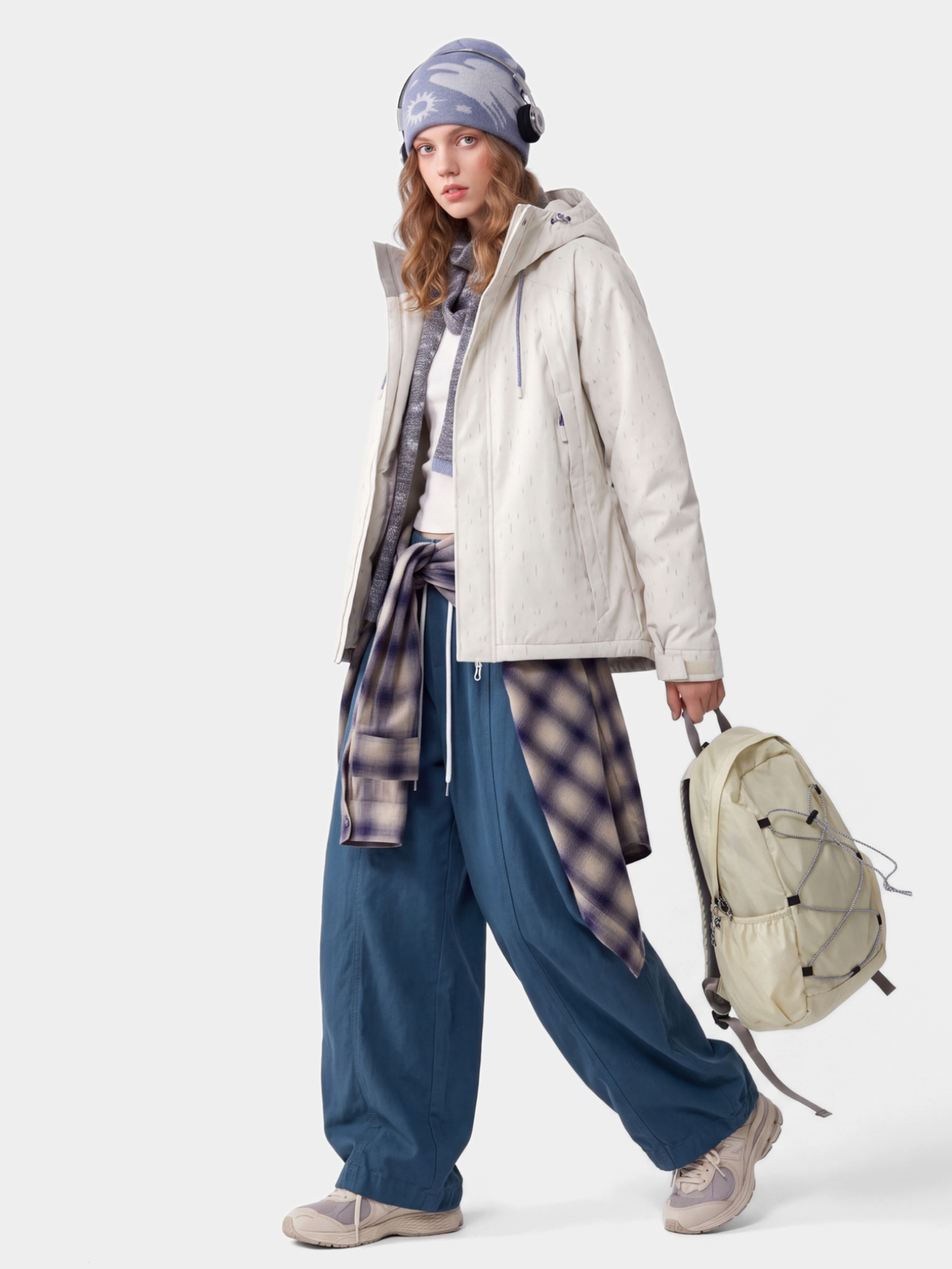 FluffStill - Unisex 90% White Duck Down 650 FP Lightweight Water-Repellent Down Jacket