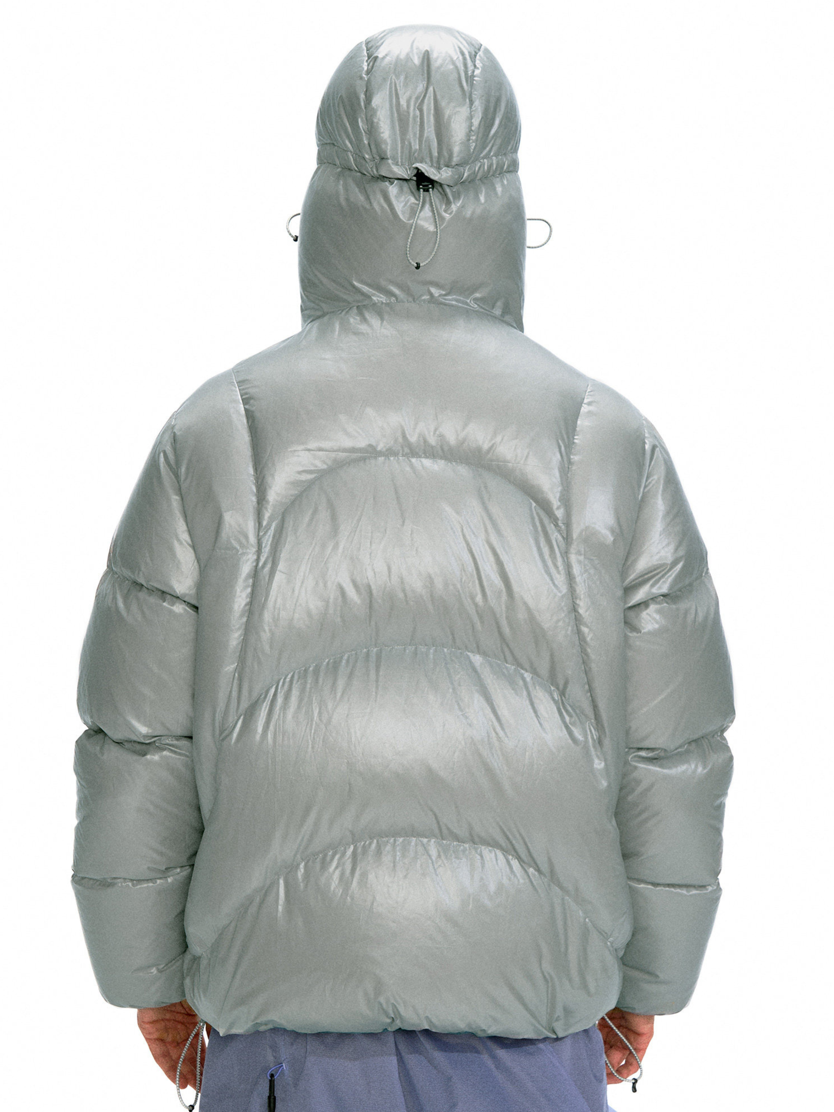 CampClip - Men's 90% White Duck Down Detachable Goggle Mask Jacket