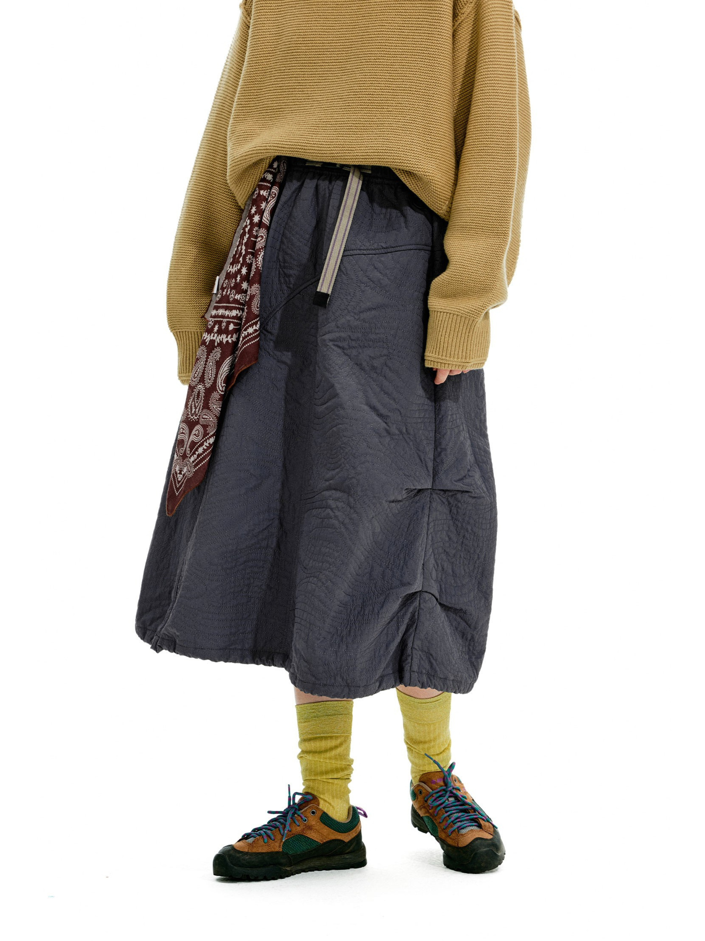 Emberflare - Women's Quilted Insulated Midi Skirt