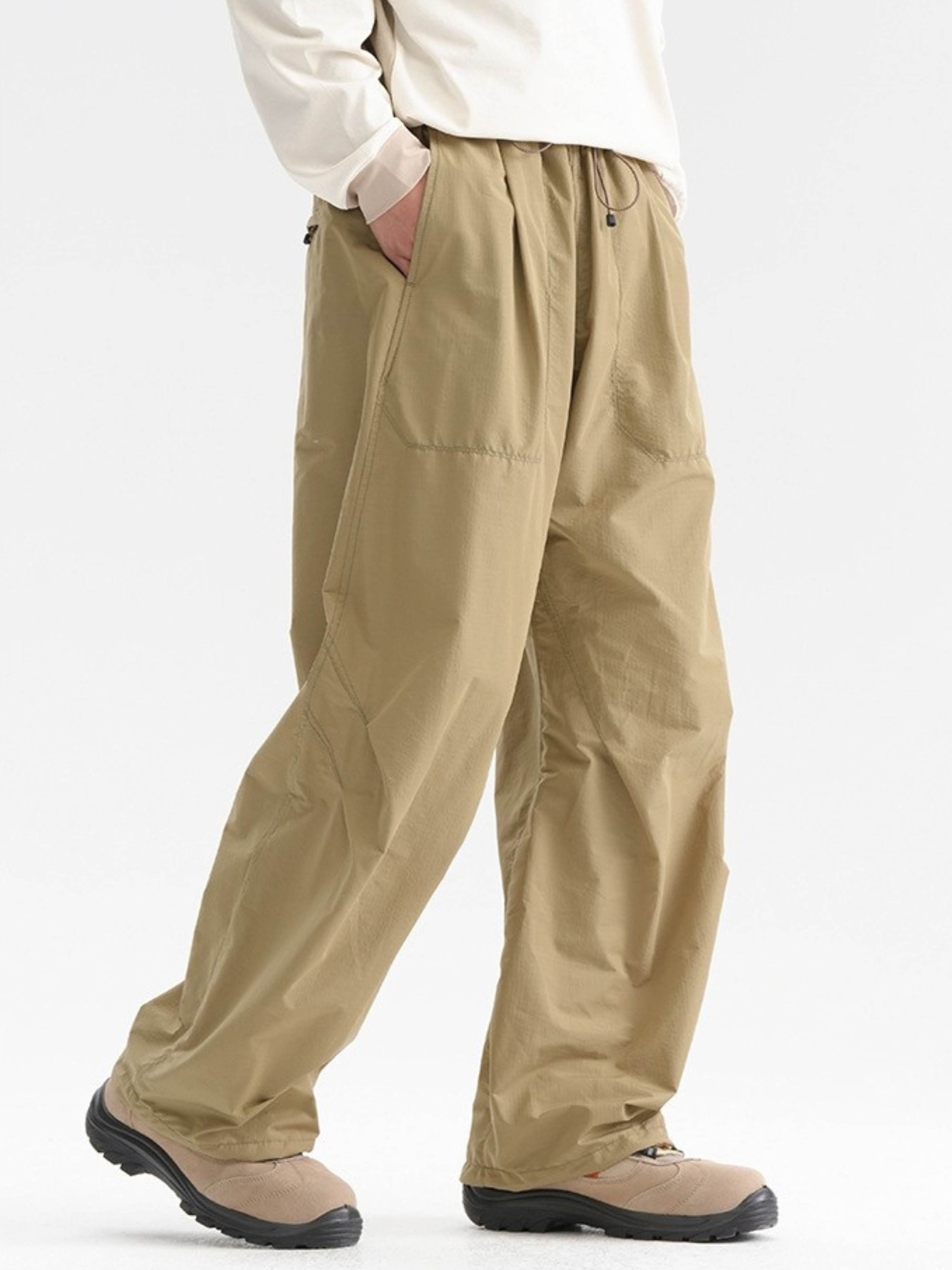 FoxPath - Unisex Waterproof Quick-Dry Ripstop Paratrooper Pants