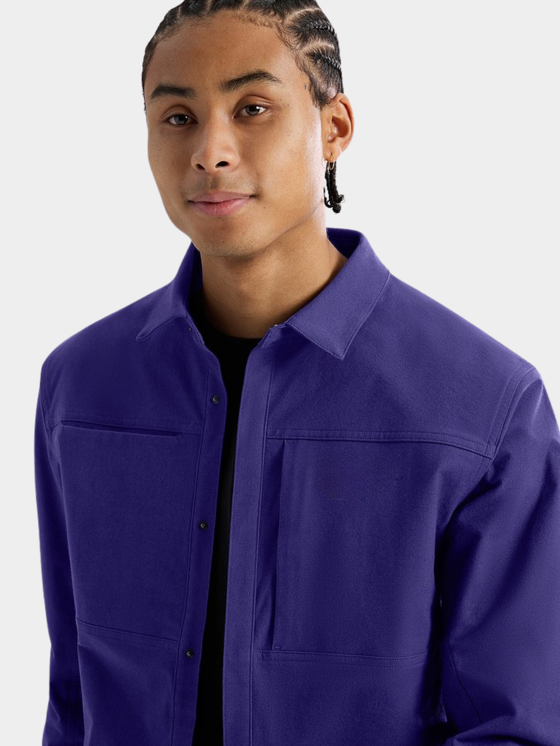 ChillMat - Men's Stretch Ripstop Utility Shirt Jacket GONGGAR SPORTS