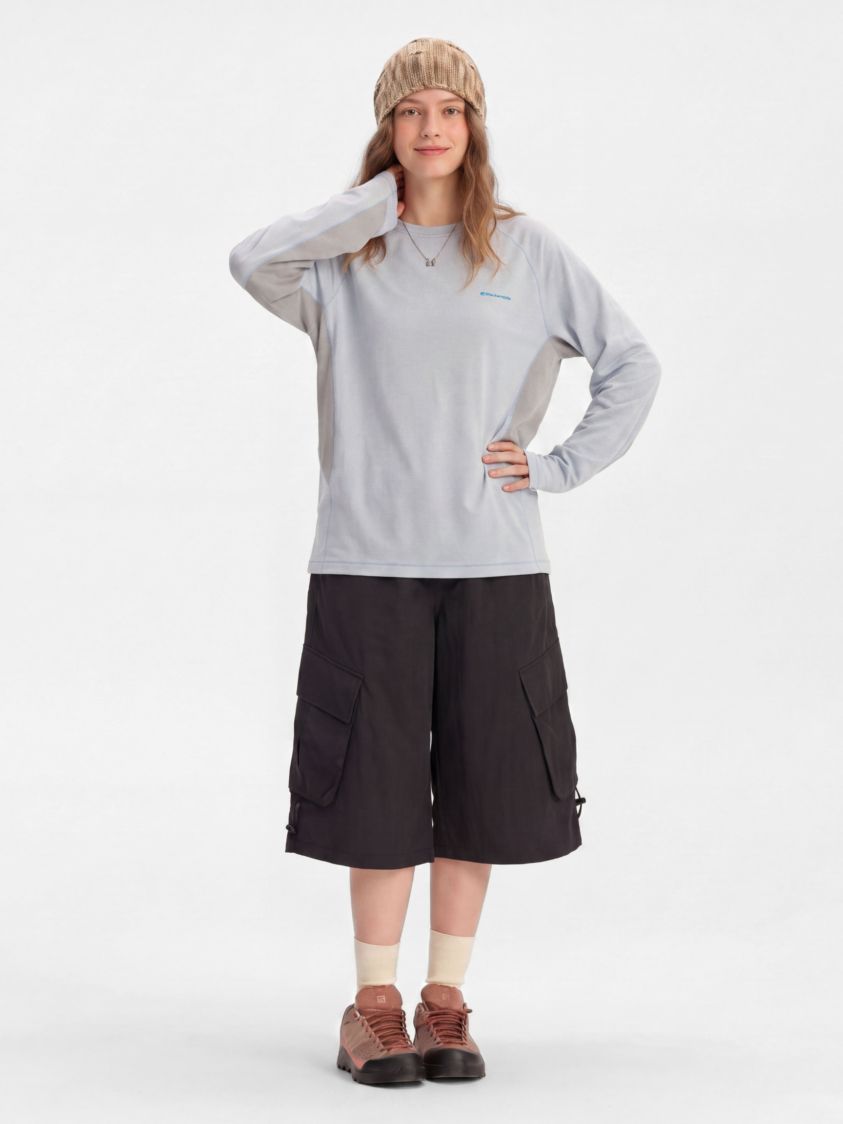 MossStow - Unisex Quick-Dry Soft Thermal Fleece Long-Sleeve T-Shirt