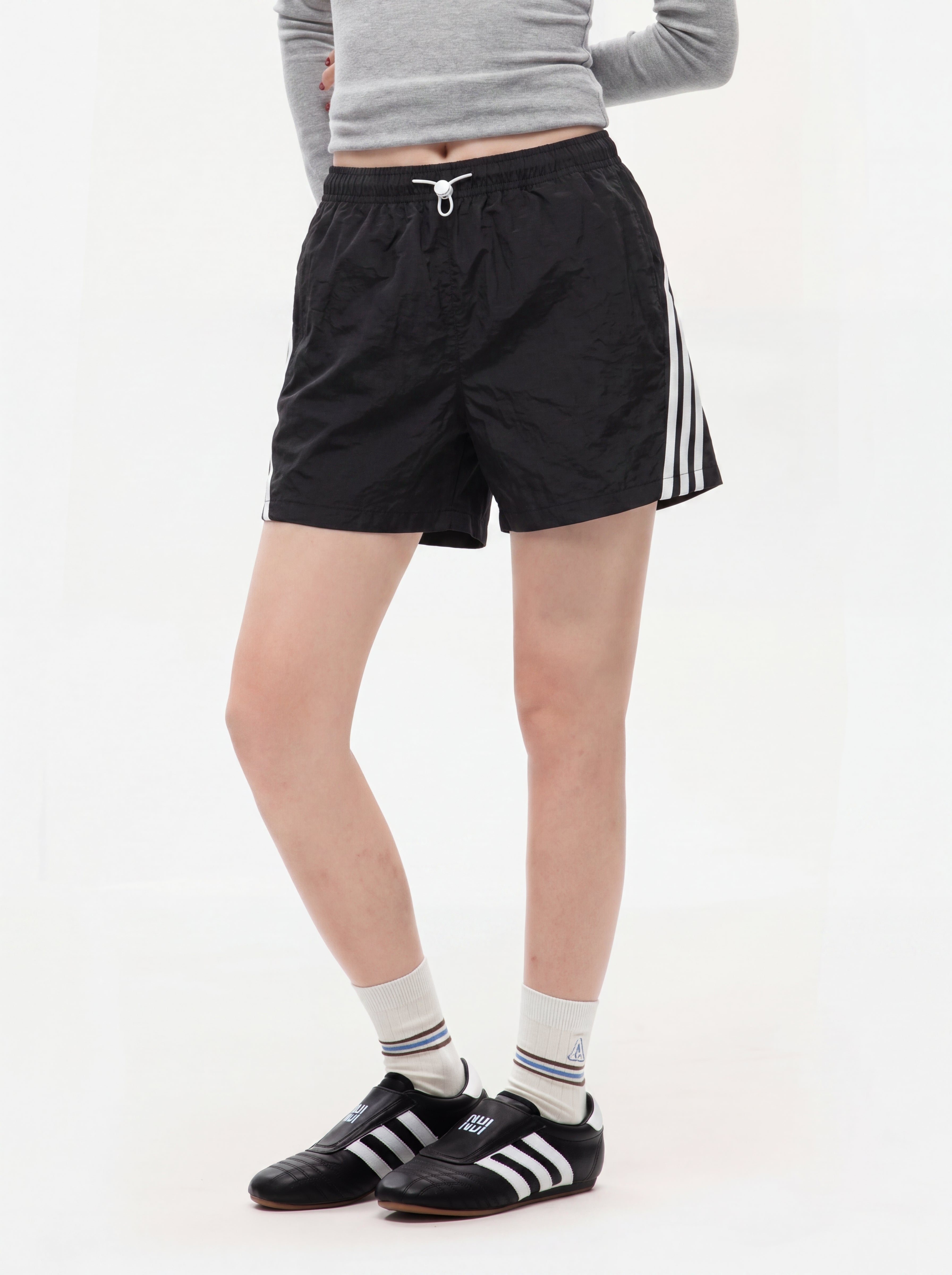 Solitude - Women's Side Stripe Lightweight Breathable Shorts