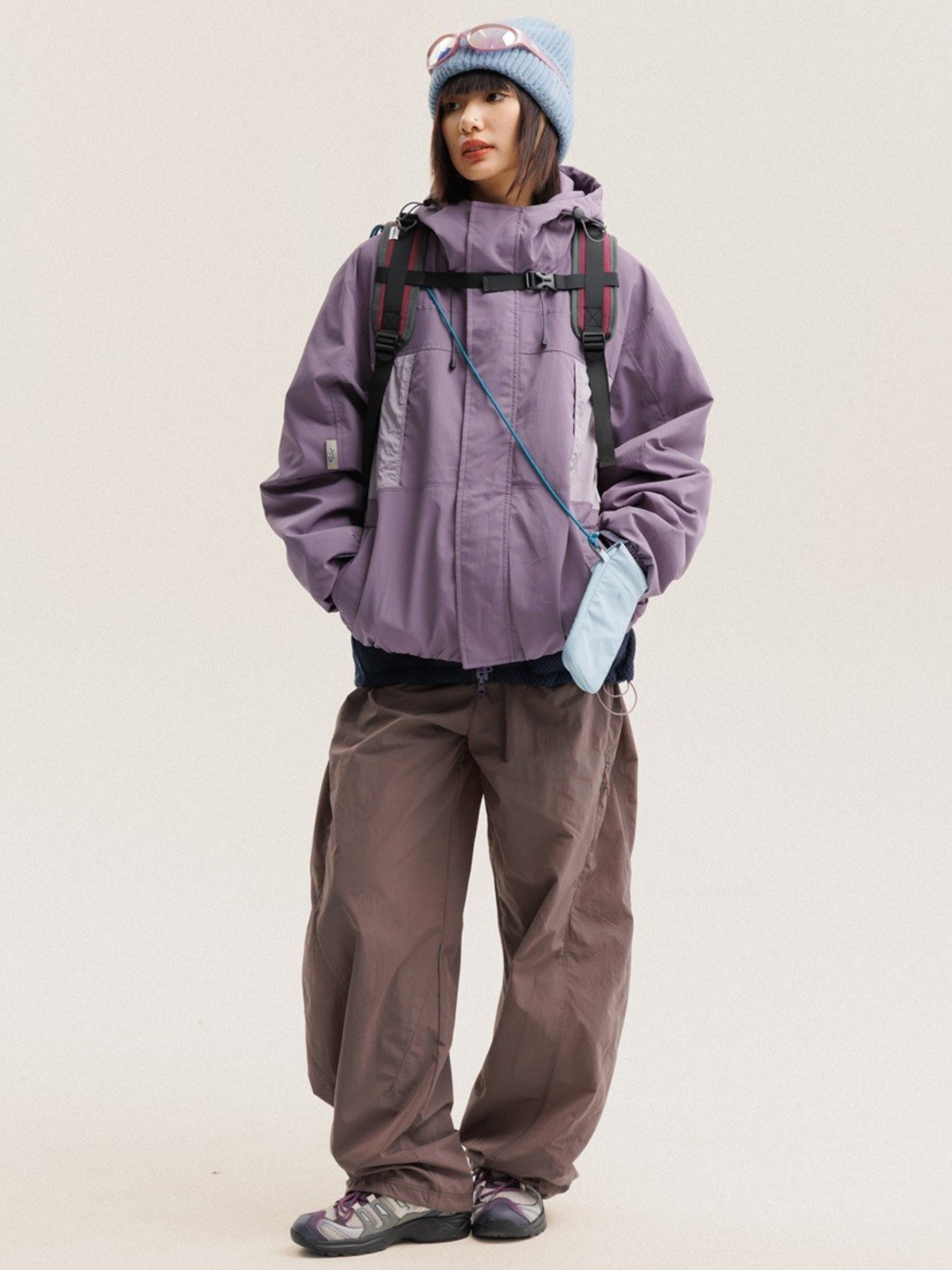 Timbertrail - Loose Fit Waterproof Hooded Jacket