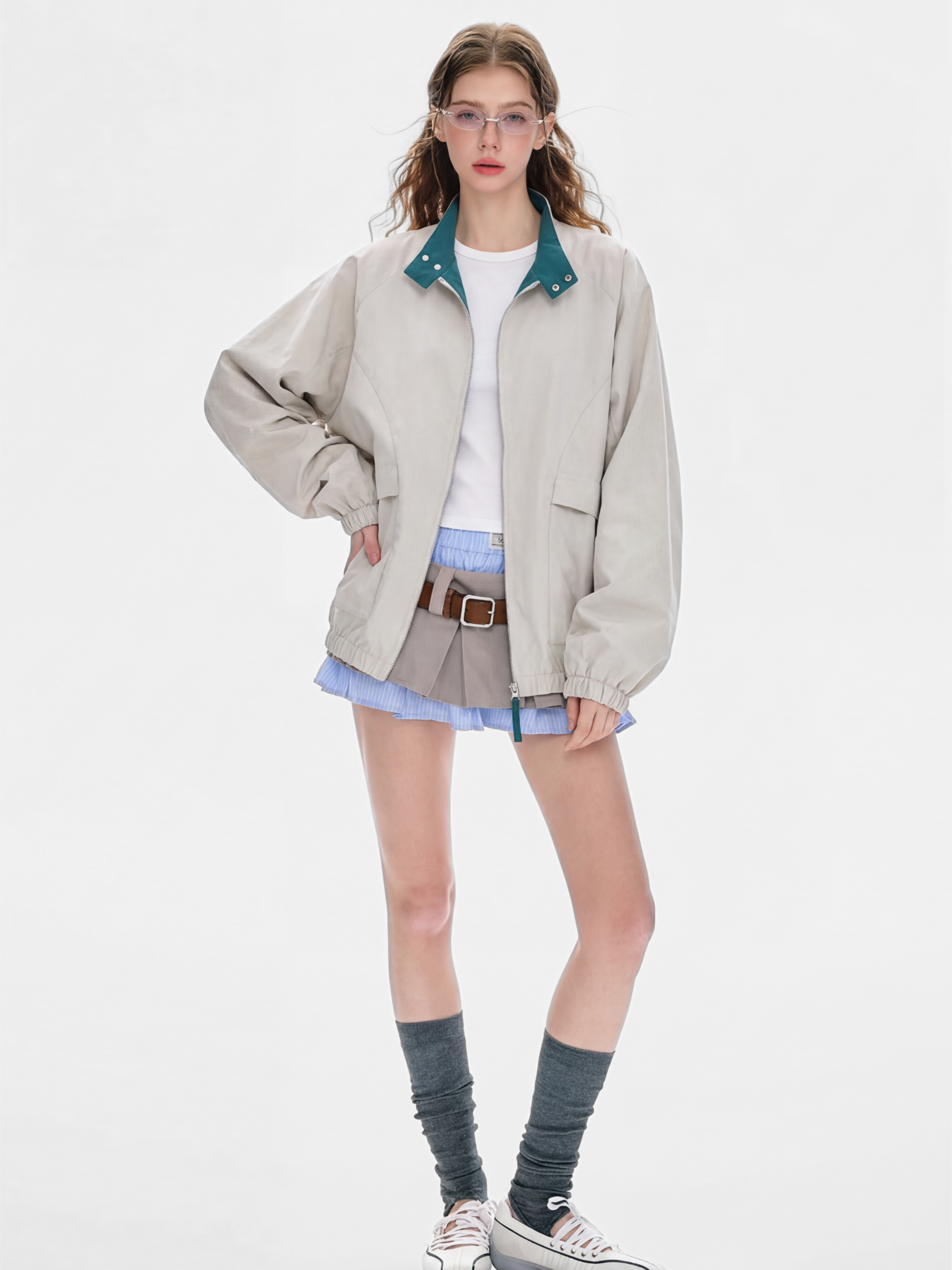 Fireecho - Unisex Windproof Stand-Collar Harrington Jacket