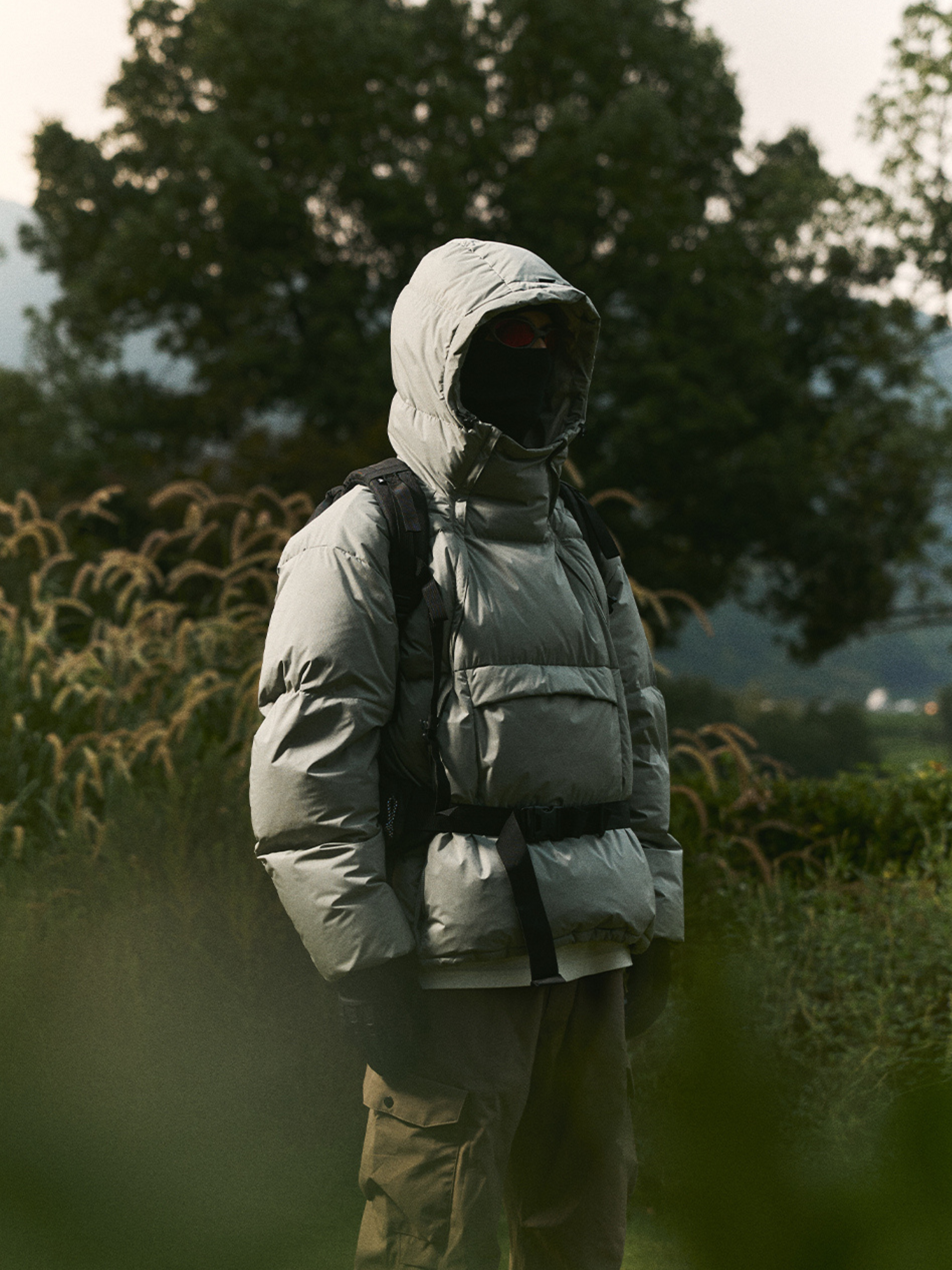 Virex - Unisex 90% White Duck Down Hooded Down Jacket