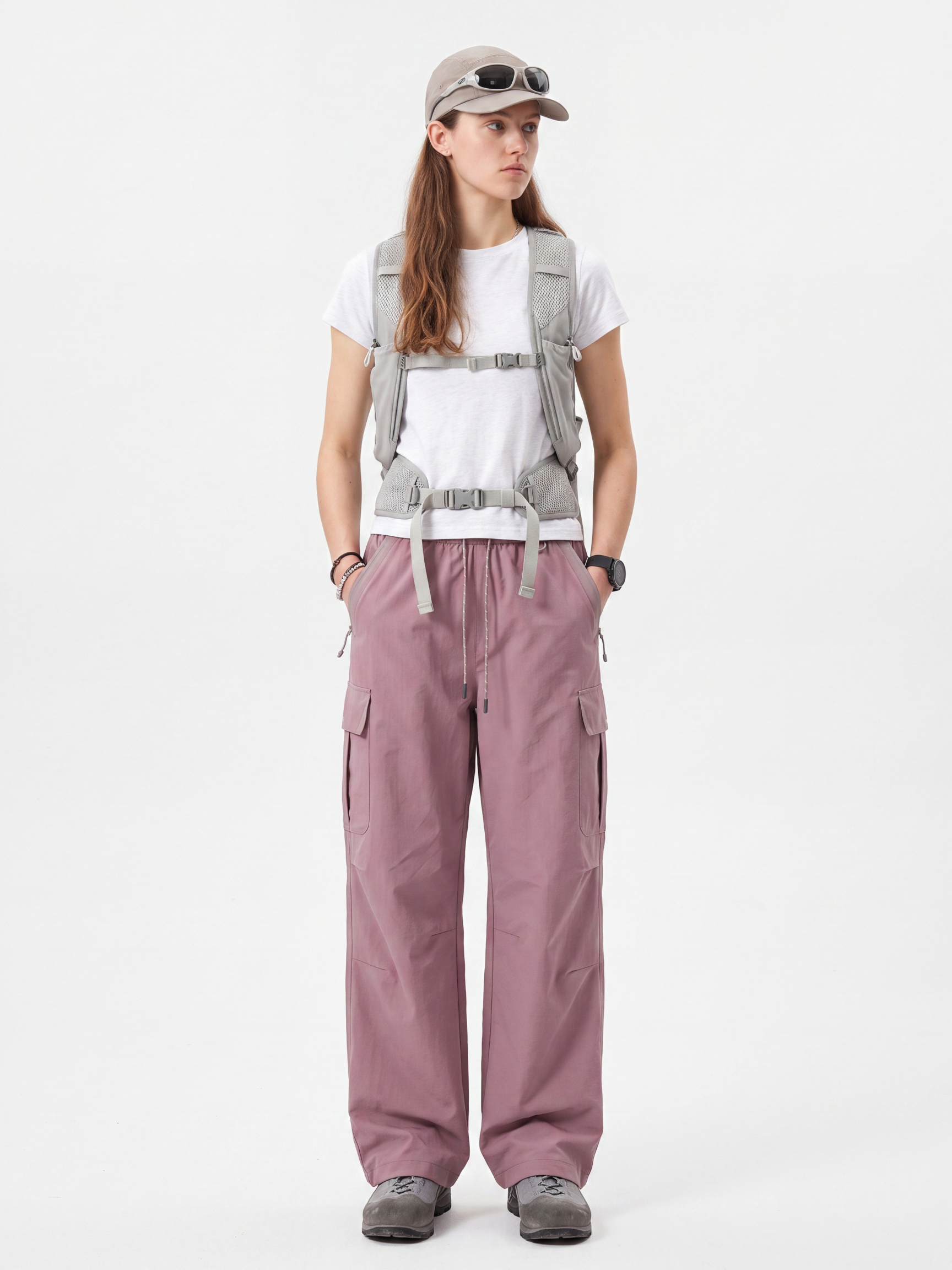GloomVeil - Unisex Water-Repellent Lightweight Cargo Shell Pants