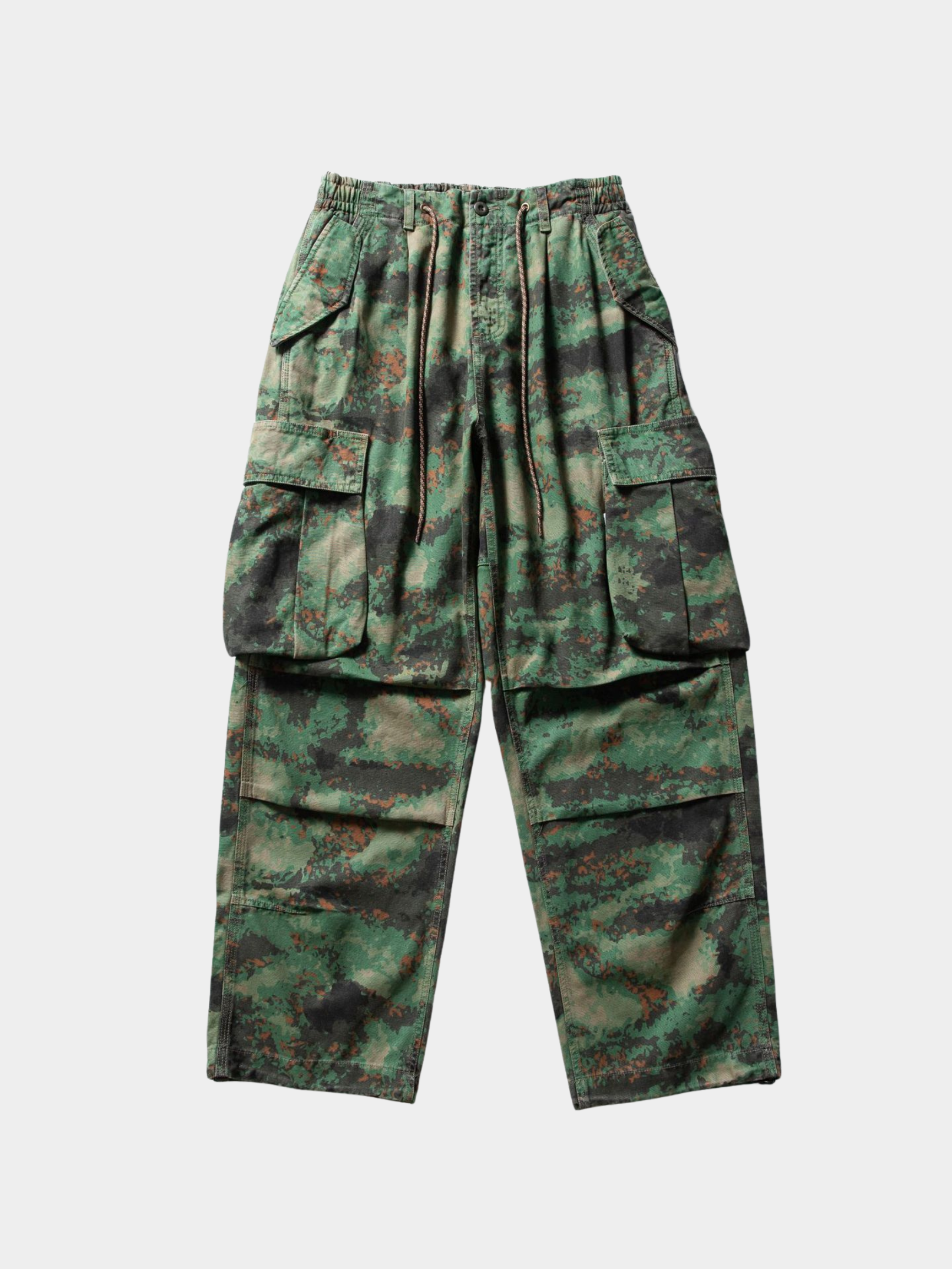 GripGlove - Men's Relaxed Fit Camo Cargo Pants GONGGAR SPORTS
