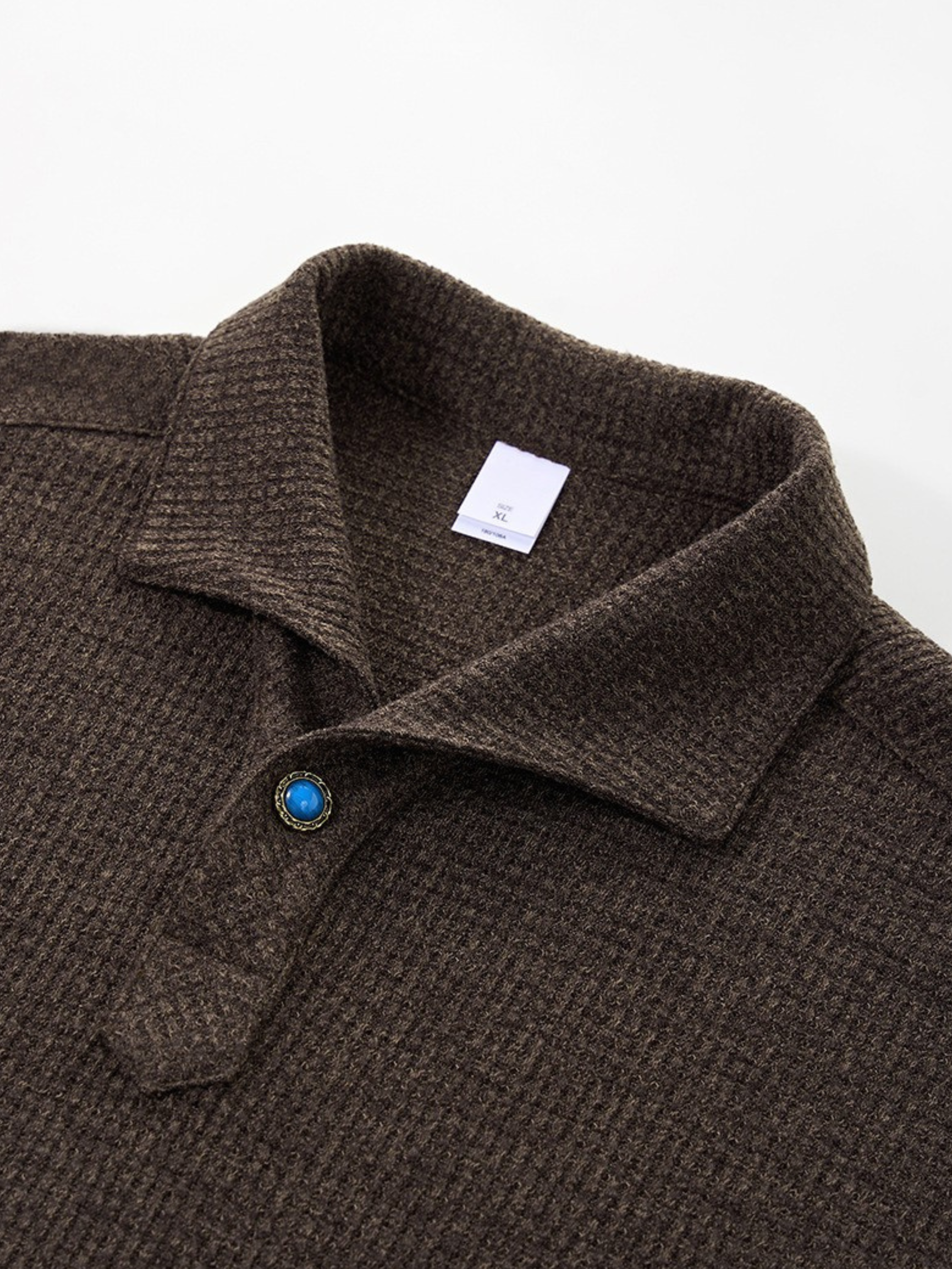 Shade - Unisex One-Piece Collar Long Sleeve Polo Shirt