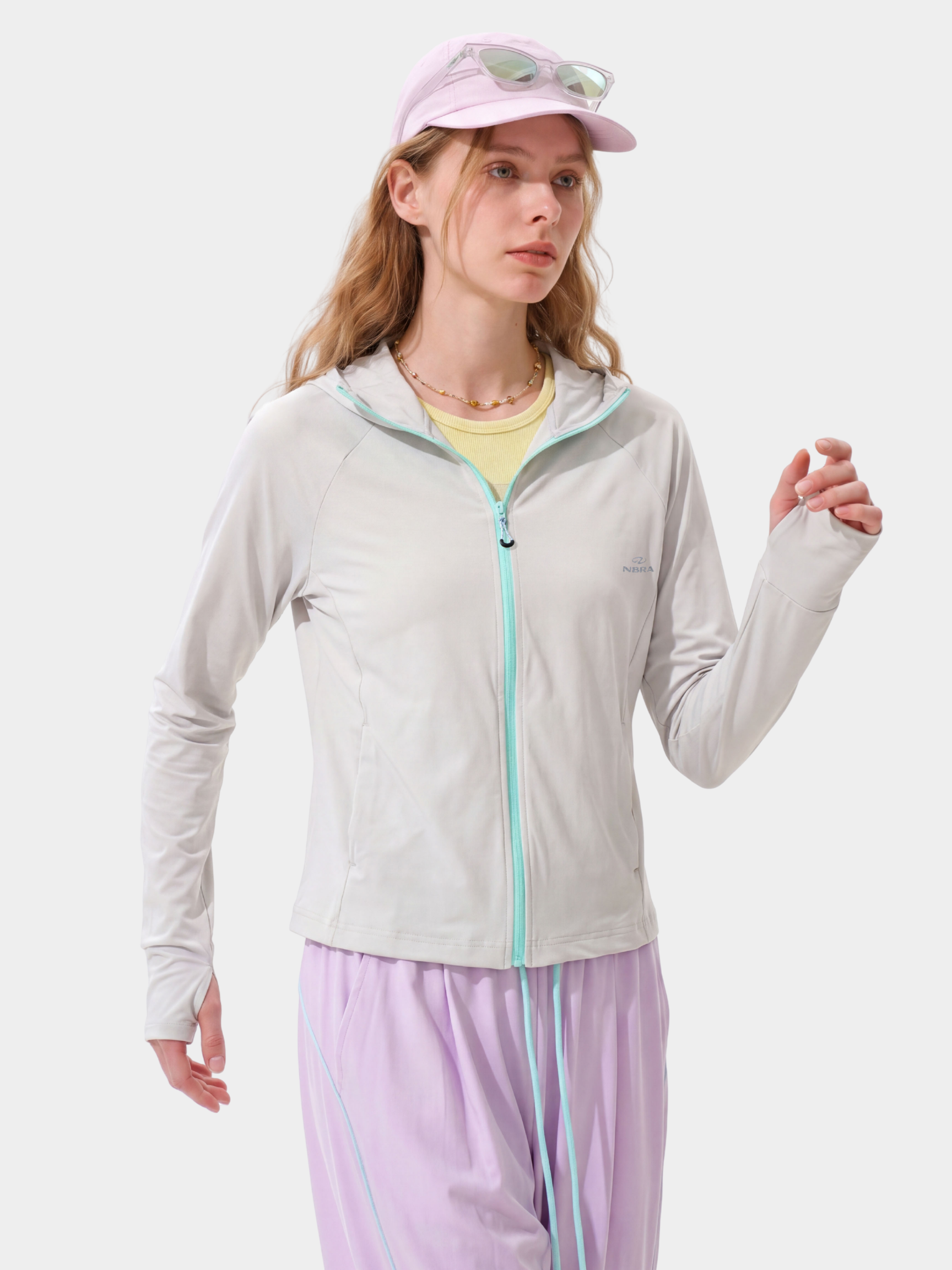DeepRest - Women's UPF50+ Cropped Quick-Dry Sun Protection Jacket