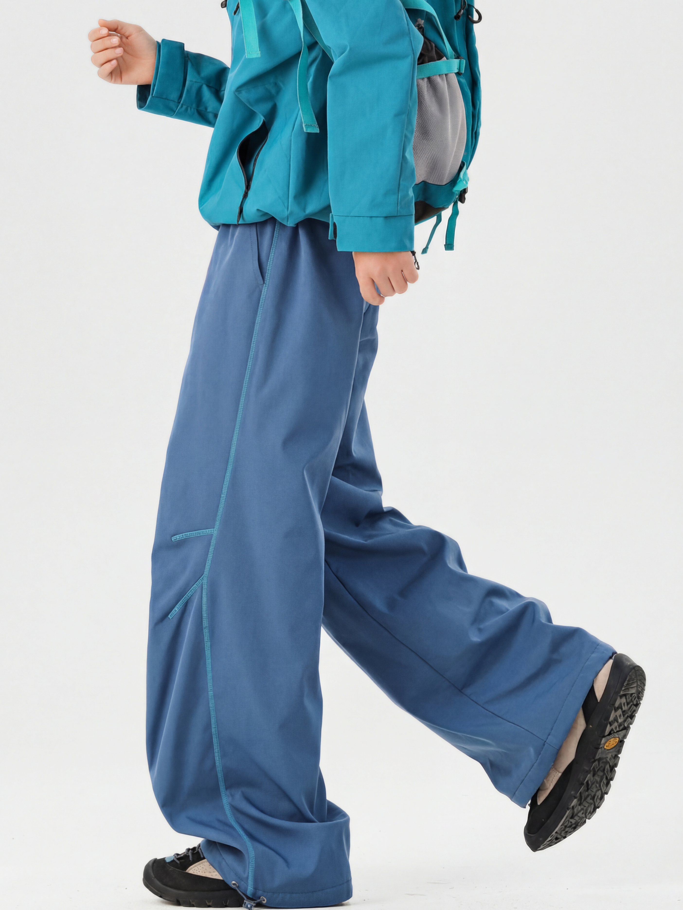 FireCoat - Contrast-Stitch Water-Repellent Fleece-Lined Pants