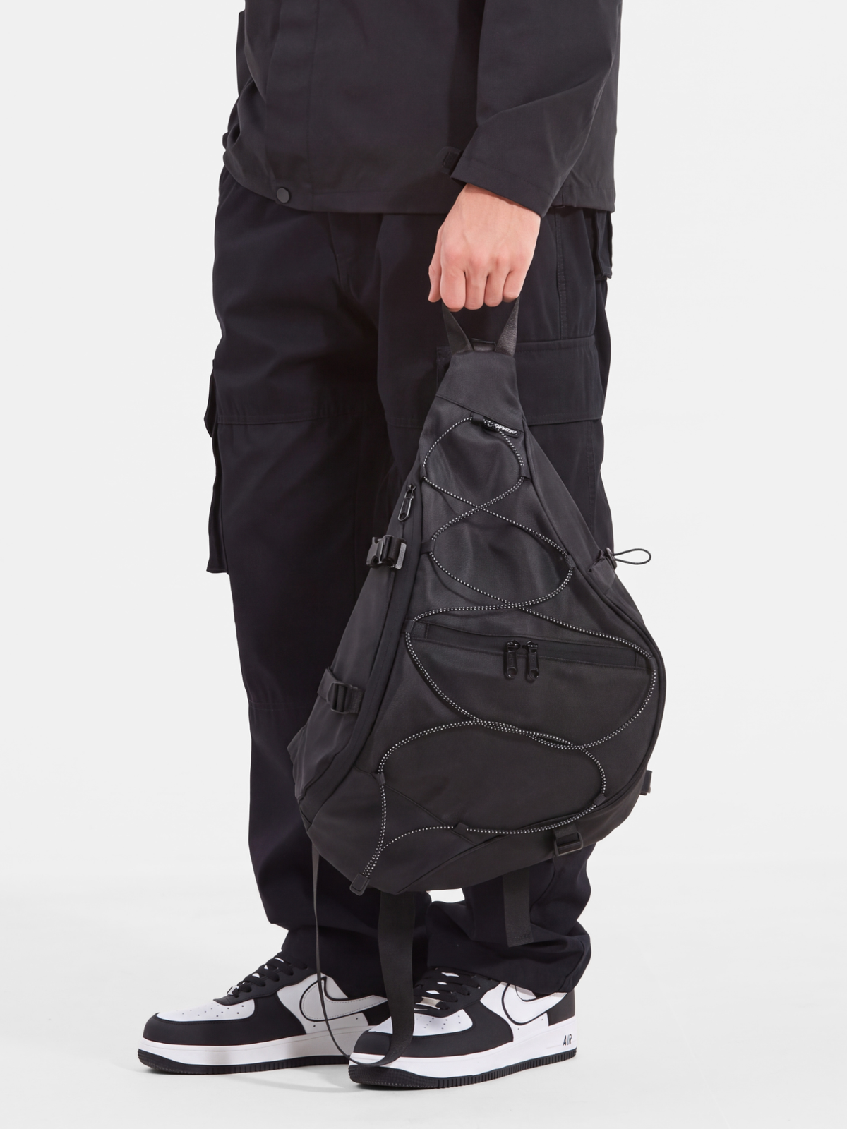 TravelLite - Multi-Compartment Water-Repellent Crossbody Bag