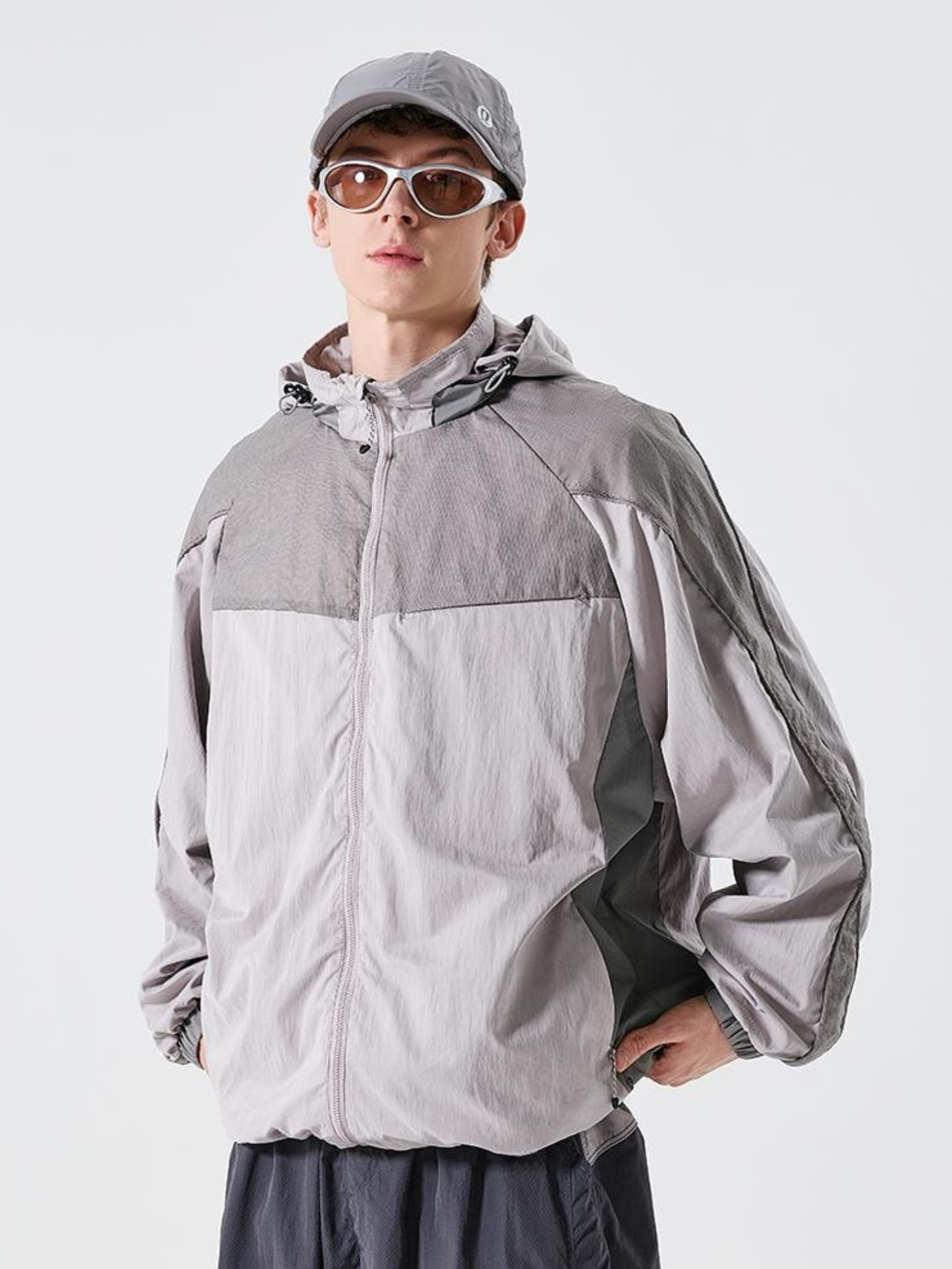 Trailmark - Colorblock Hooded Windbreaker Jacket