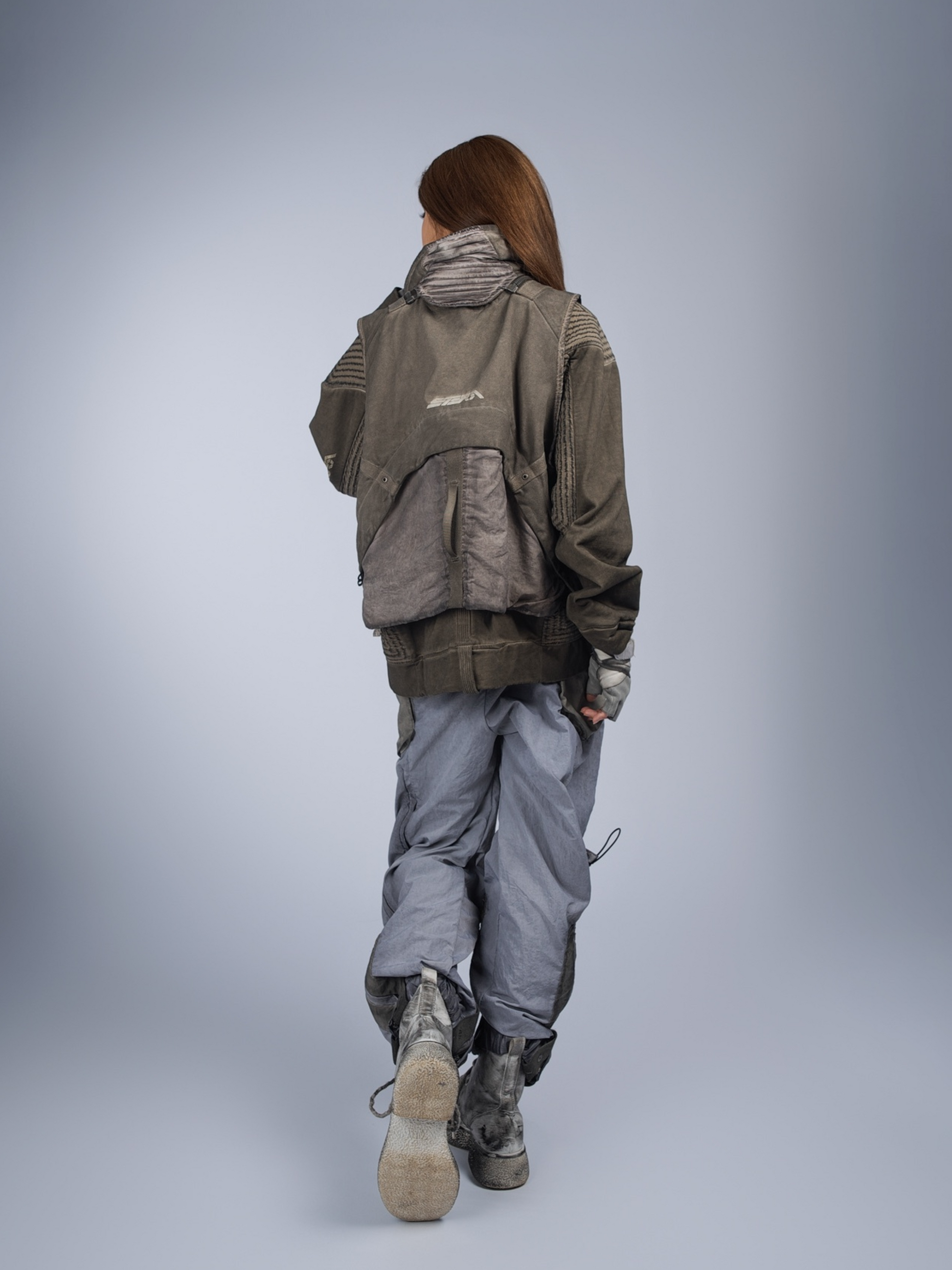 FlexCanopy - Unisex Asymmetric 3D Pocket Detachable Vest GONGGAR SPORTS