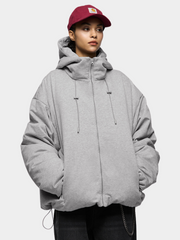 DryCanopy - Unisex 90% Duck Down Knit Fabric Hoodie Jacket