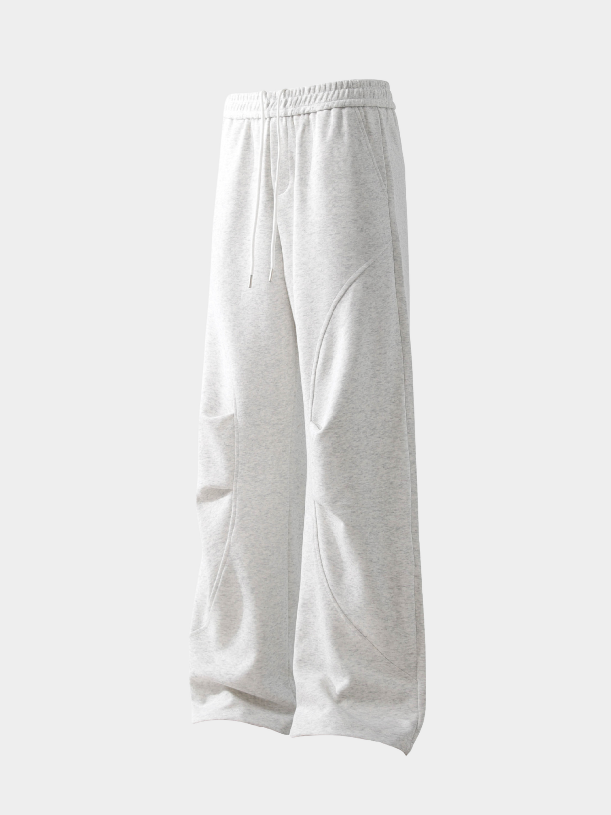 FoxField - Unisex Vintage Creased Straight-Leg Cotton Trousers GONGGAR SPORTS