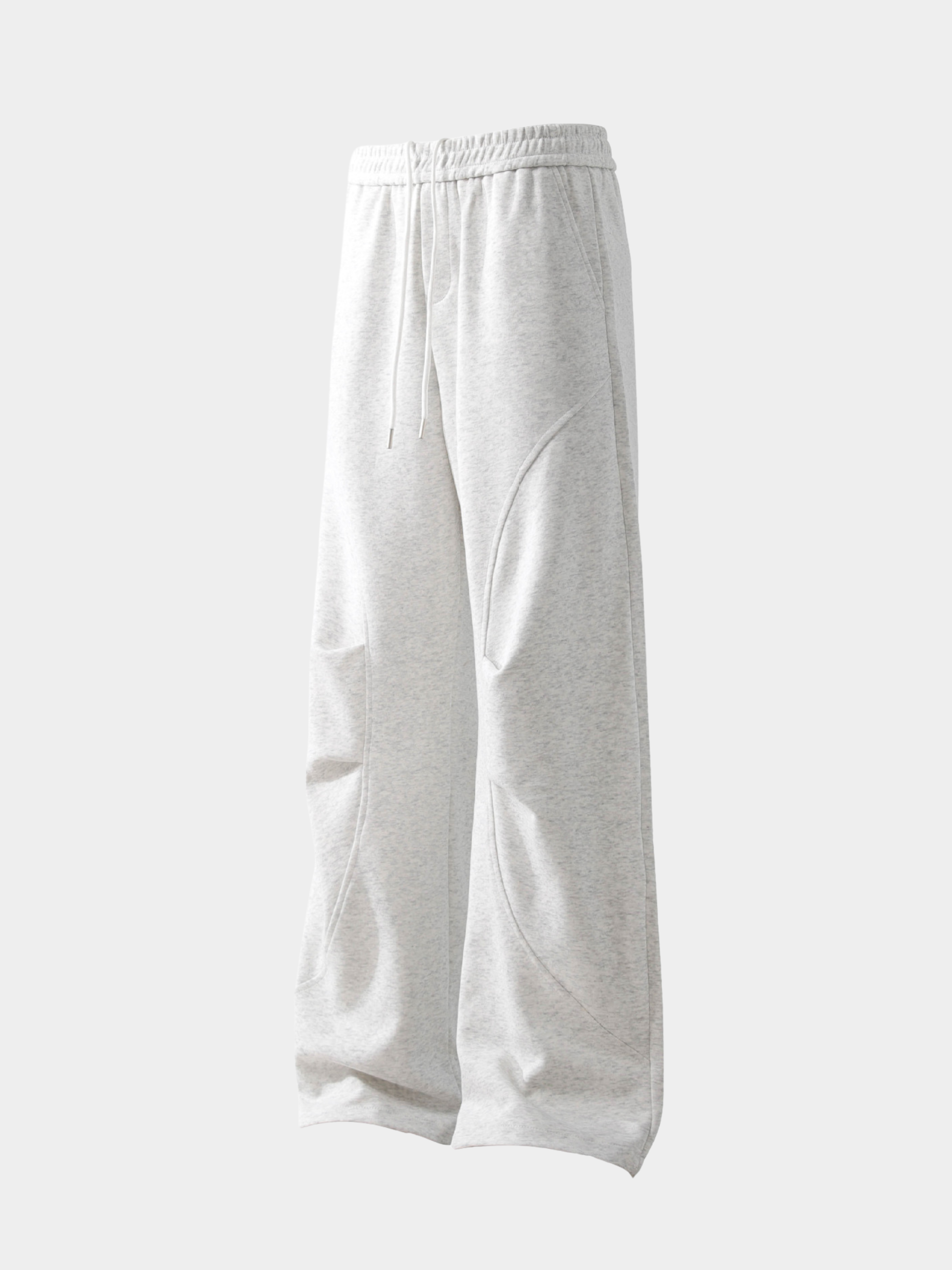 FoxField - Unisex Vintage Creased Straight-Leg Cotton Trousers GONGGAR SPORTS